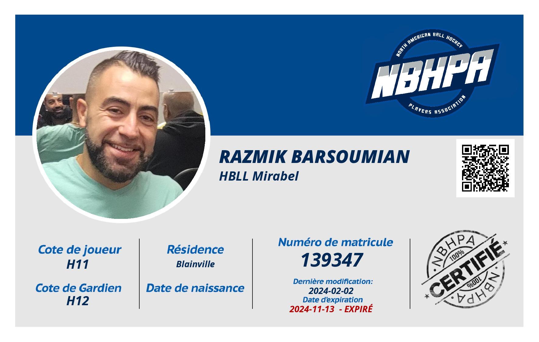 Razmik Barsoumian