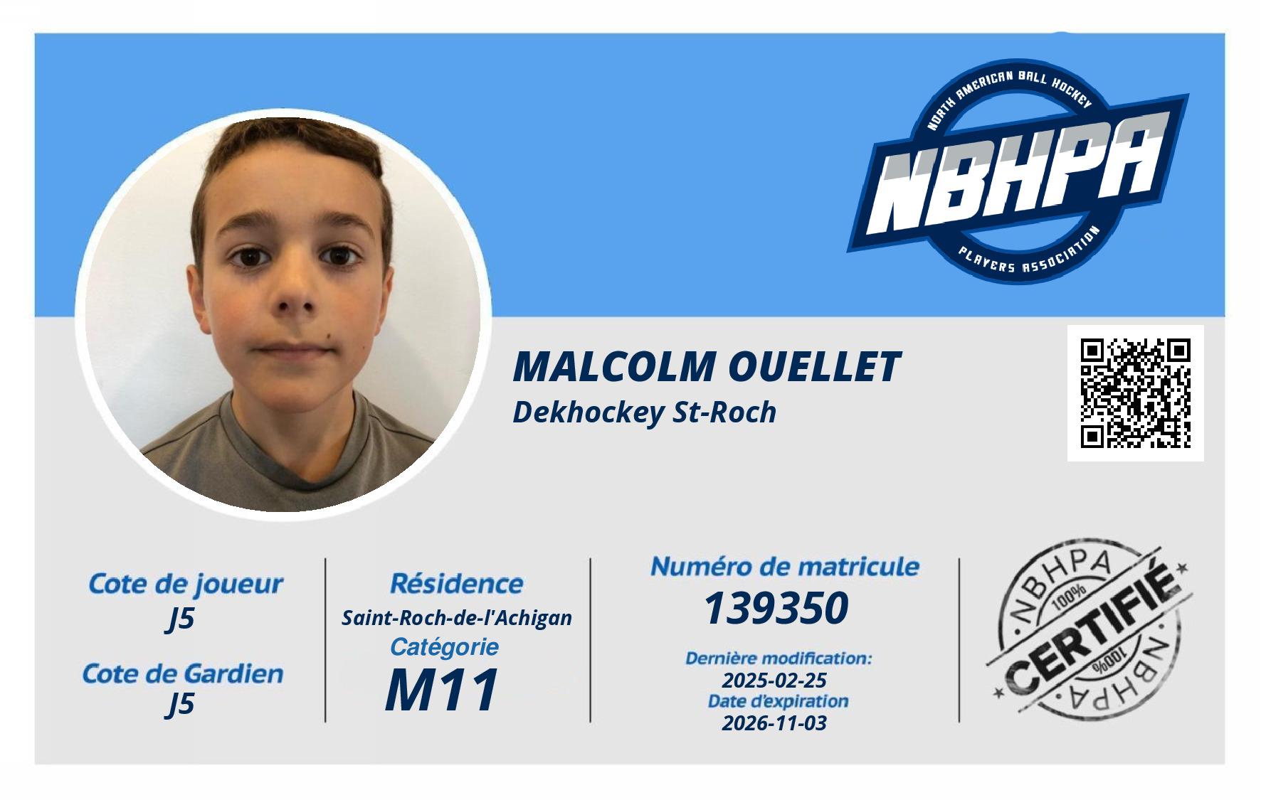 Malcolm Ouellet