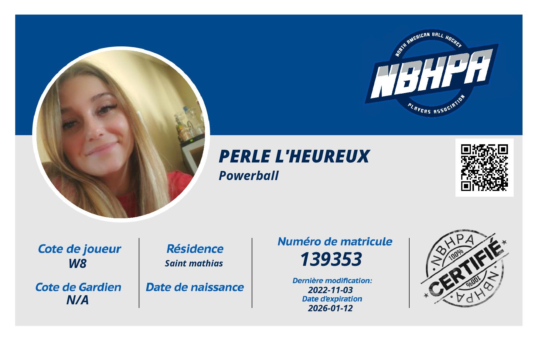 Perle L'Heureux 