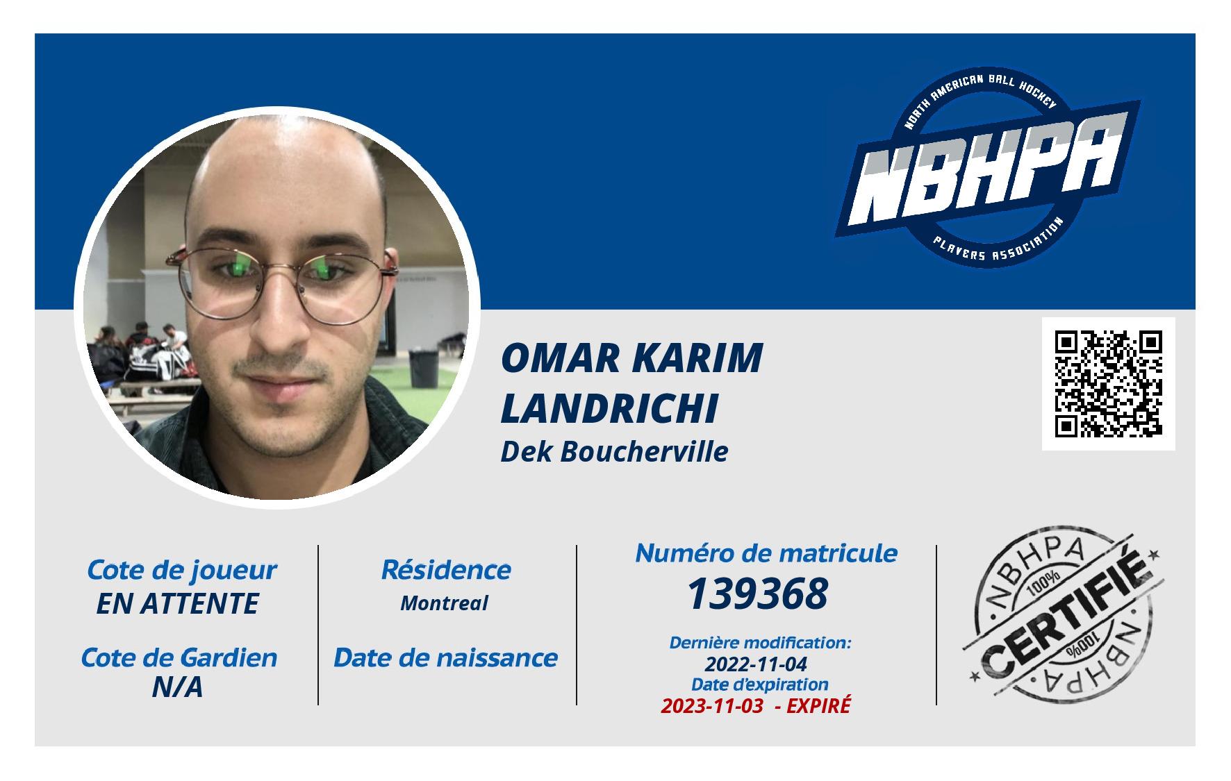 Omar Karim Landrichi