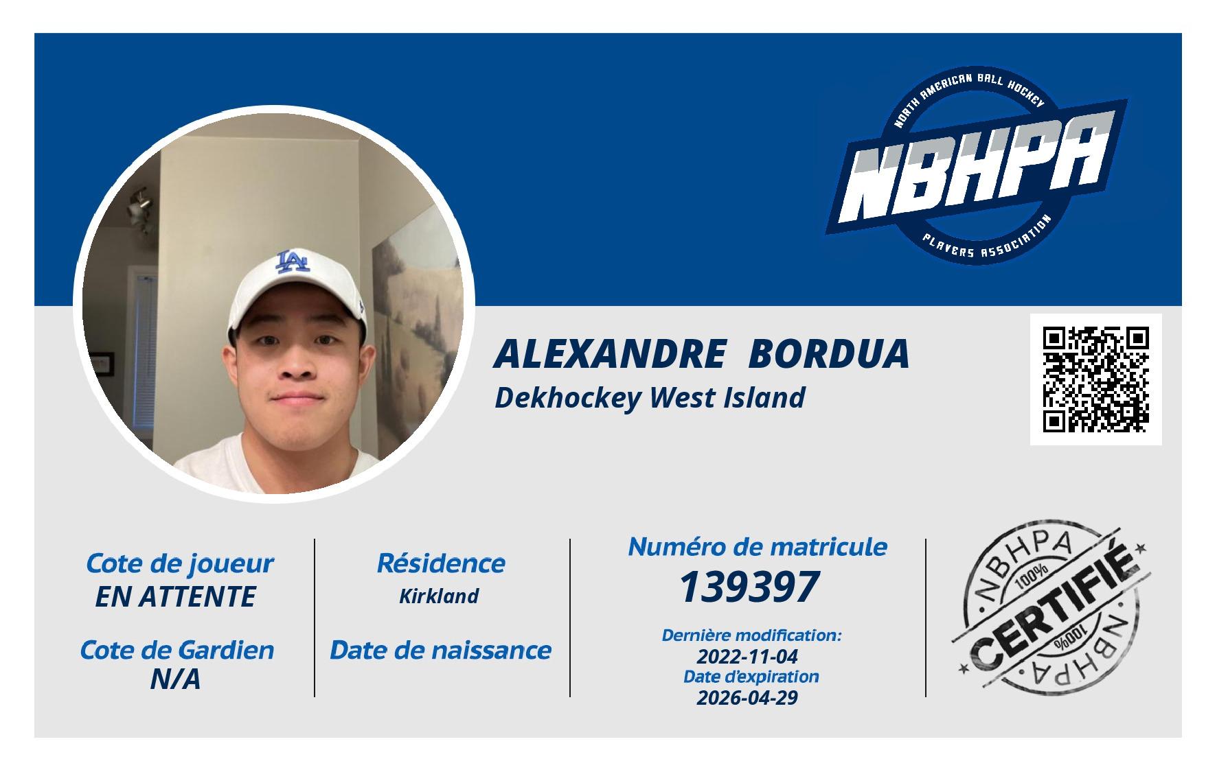 Alexandre  Bordua 