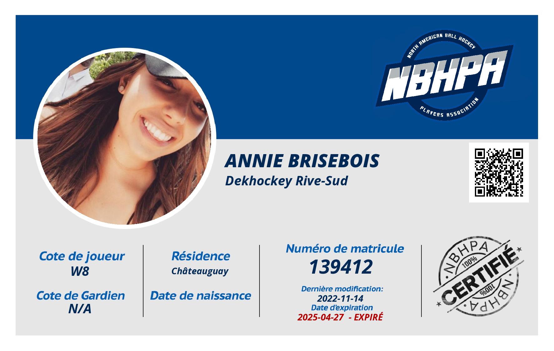 Annie Brisebois