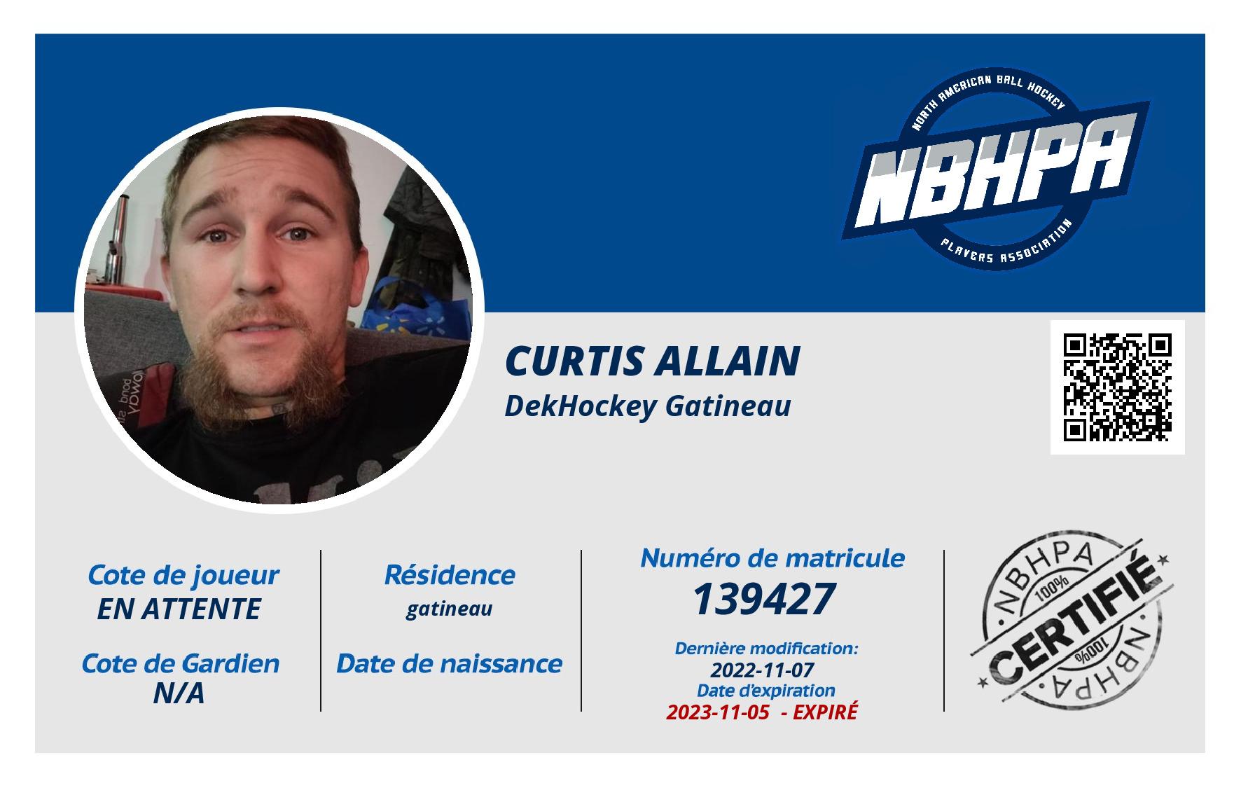 Curtis Allain