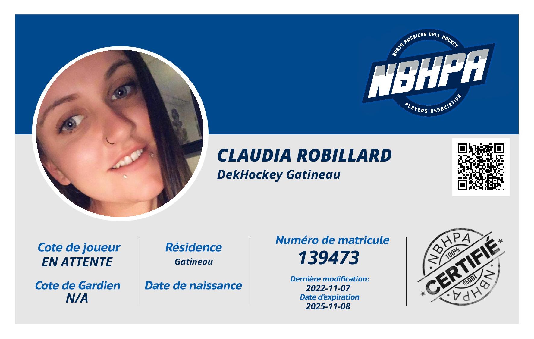 Claudia Robillard