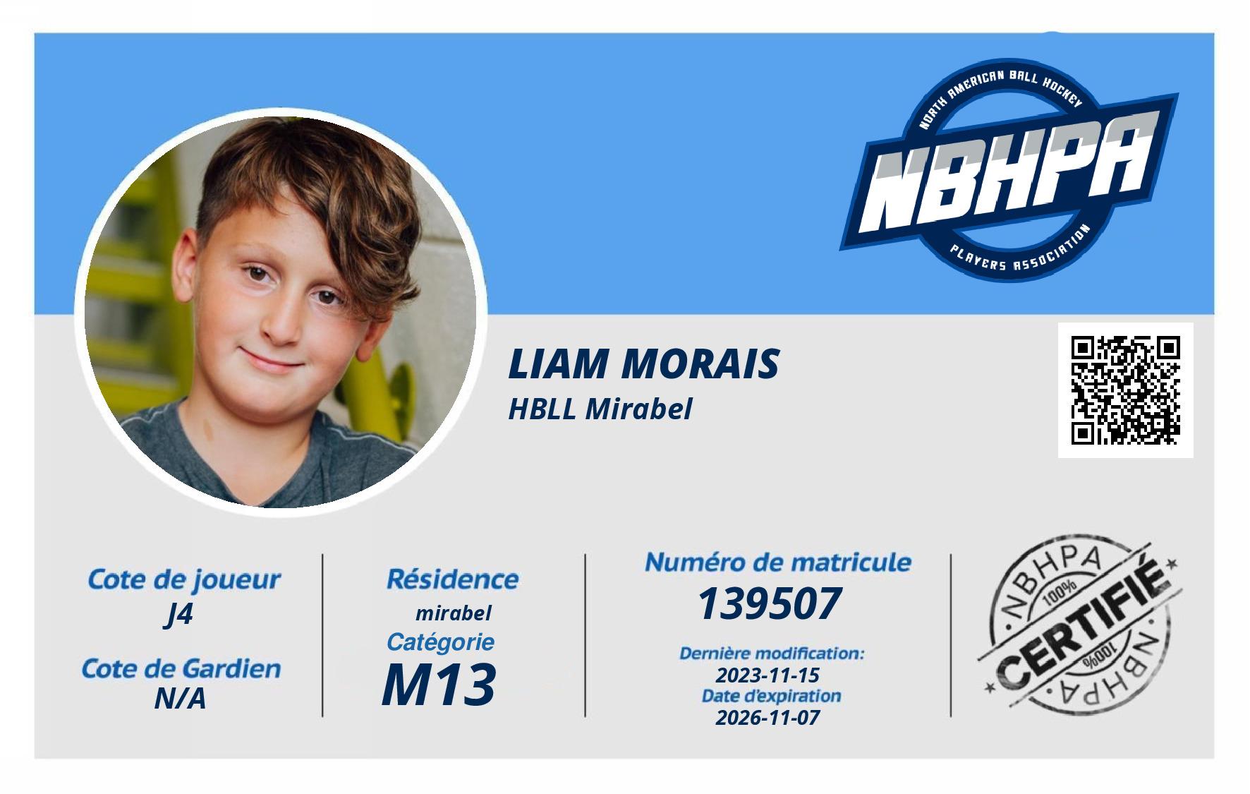 Liam Morais