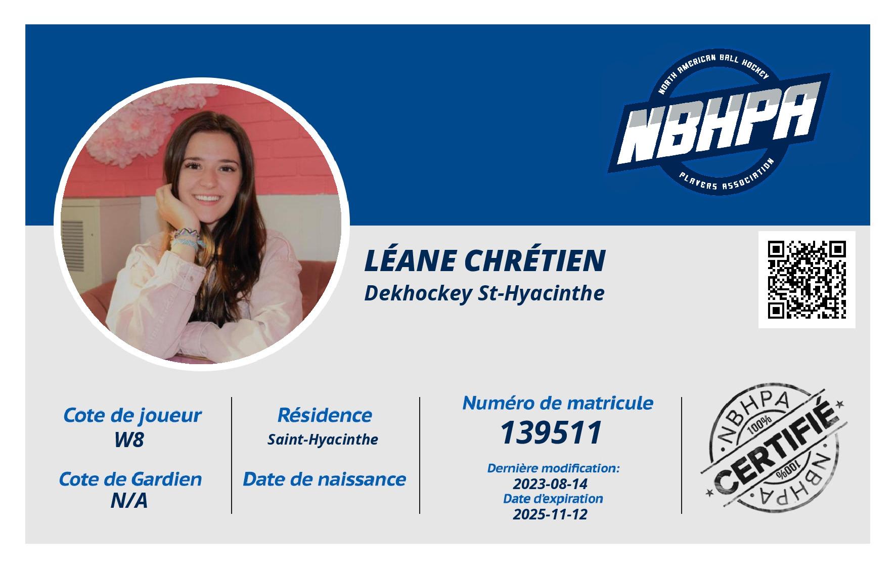 Léane Chrétien