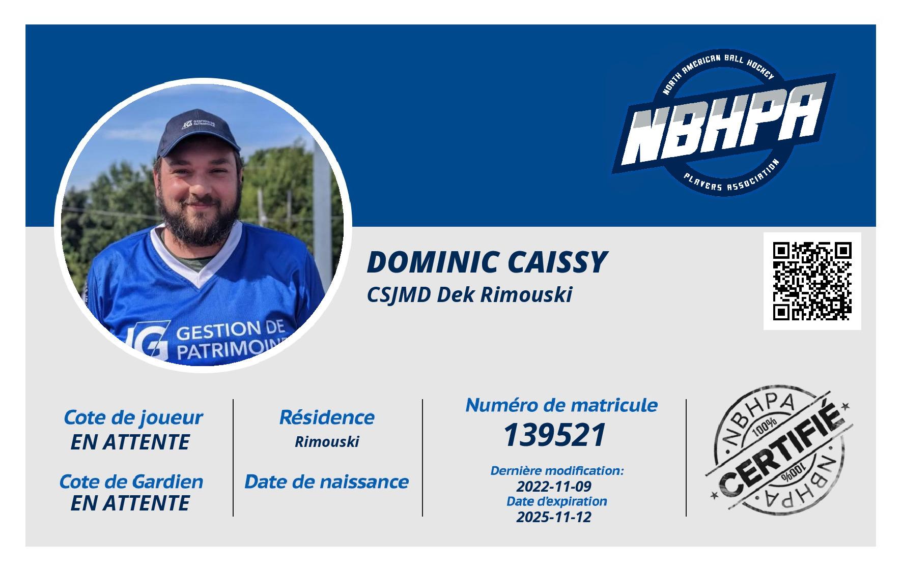 Dominic Caissy