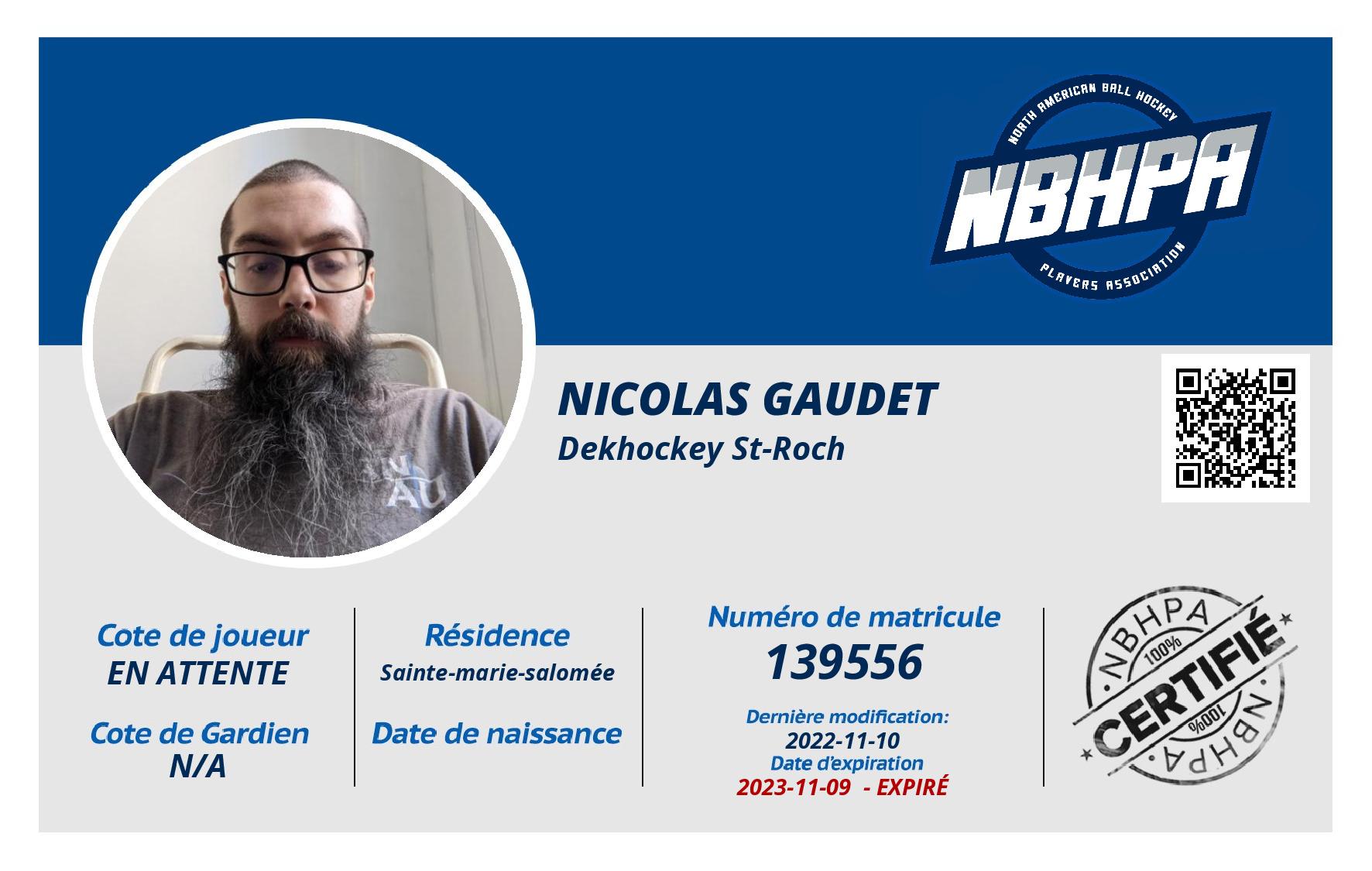 Nicolas Gaudet