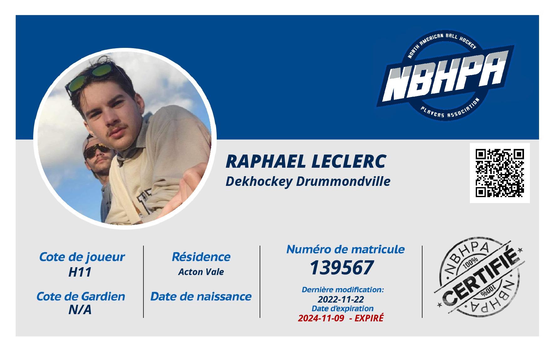 Raphael Leclerc