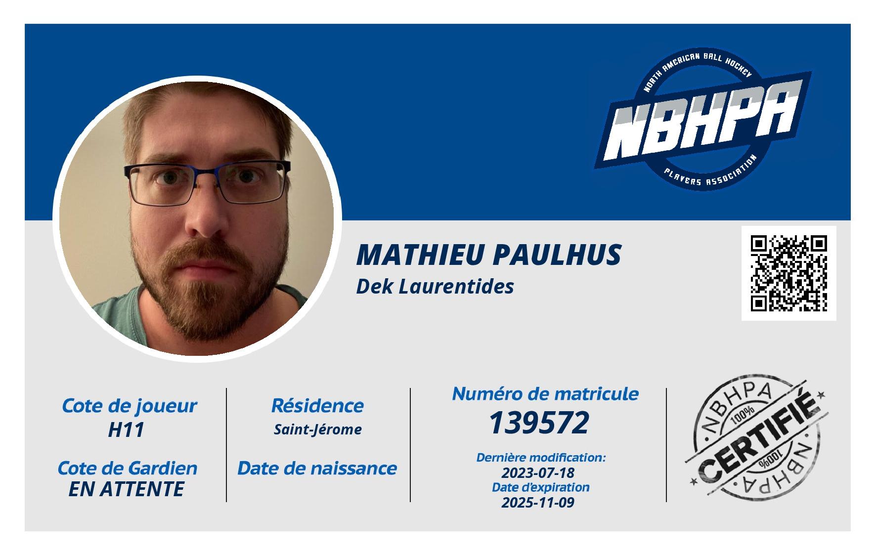 Mathieu Paulhus