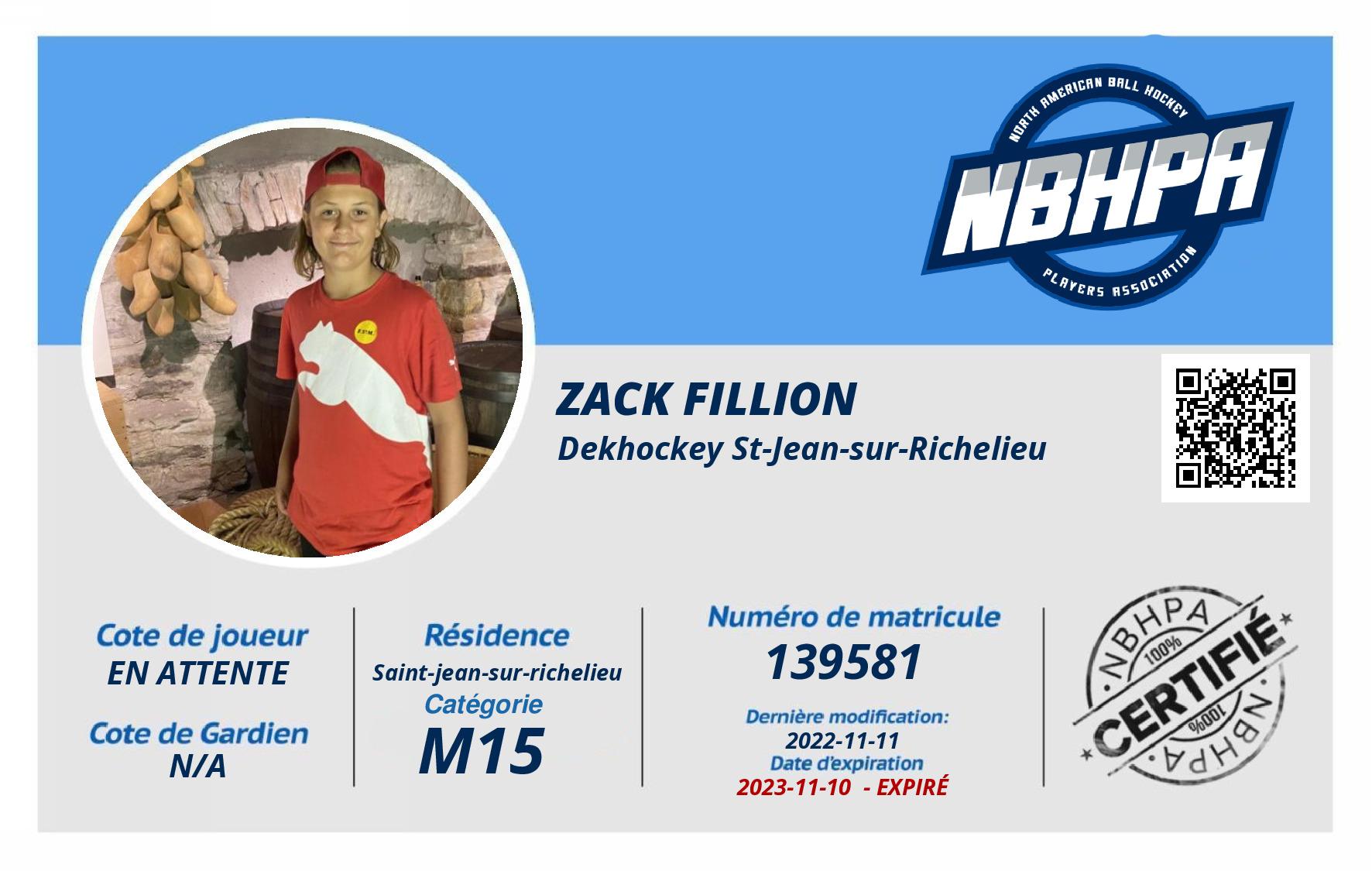 Zack Fillion