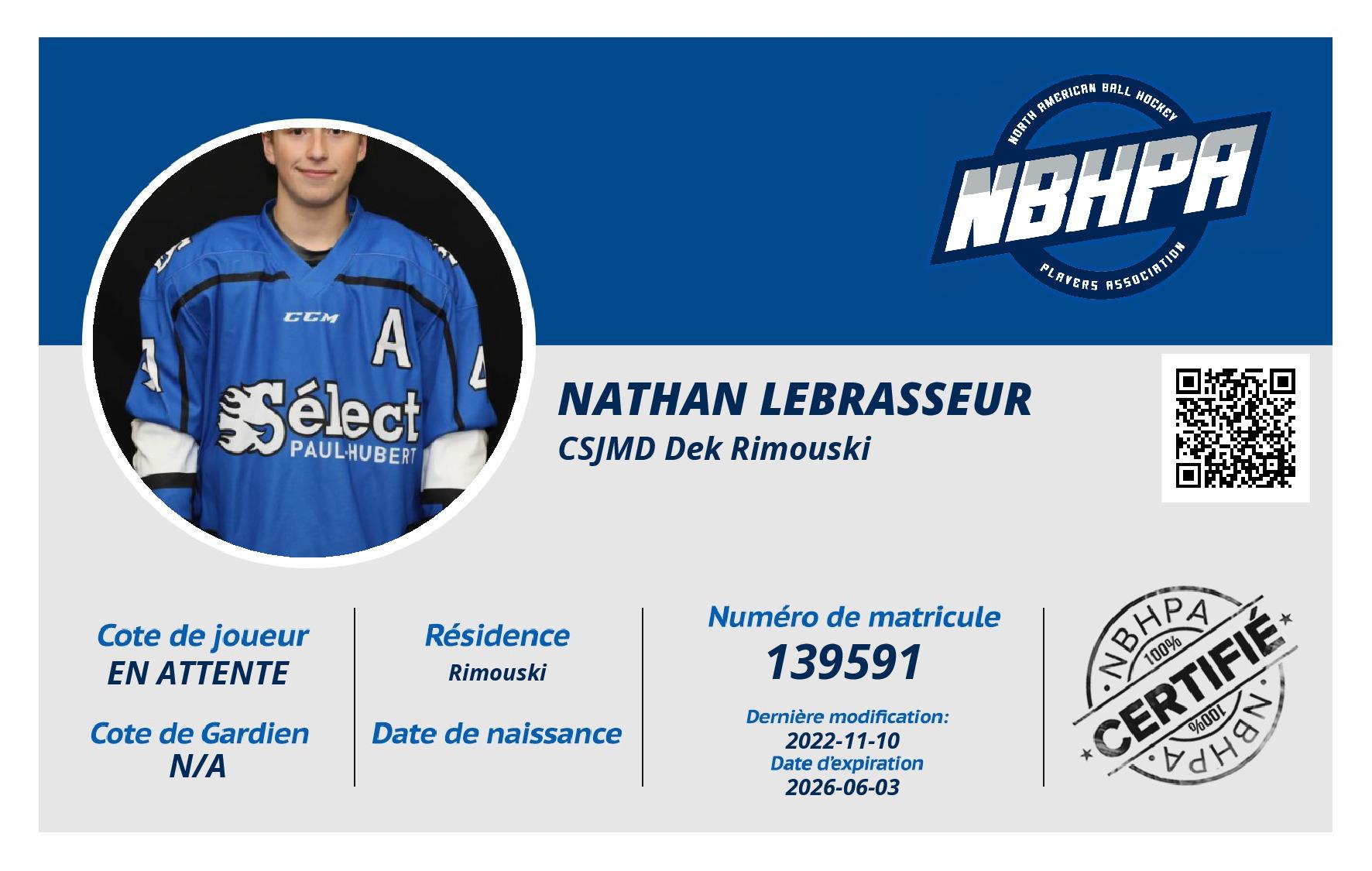 Nathan LeBrasseur