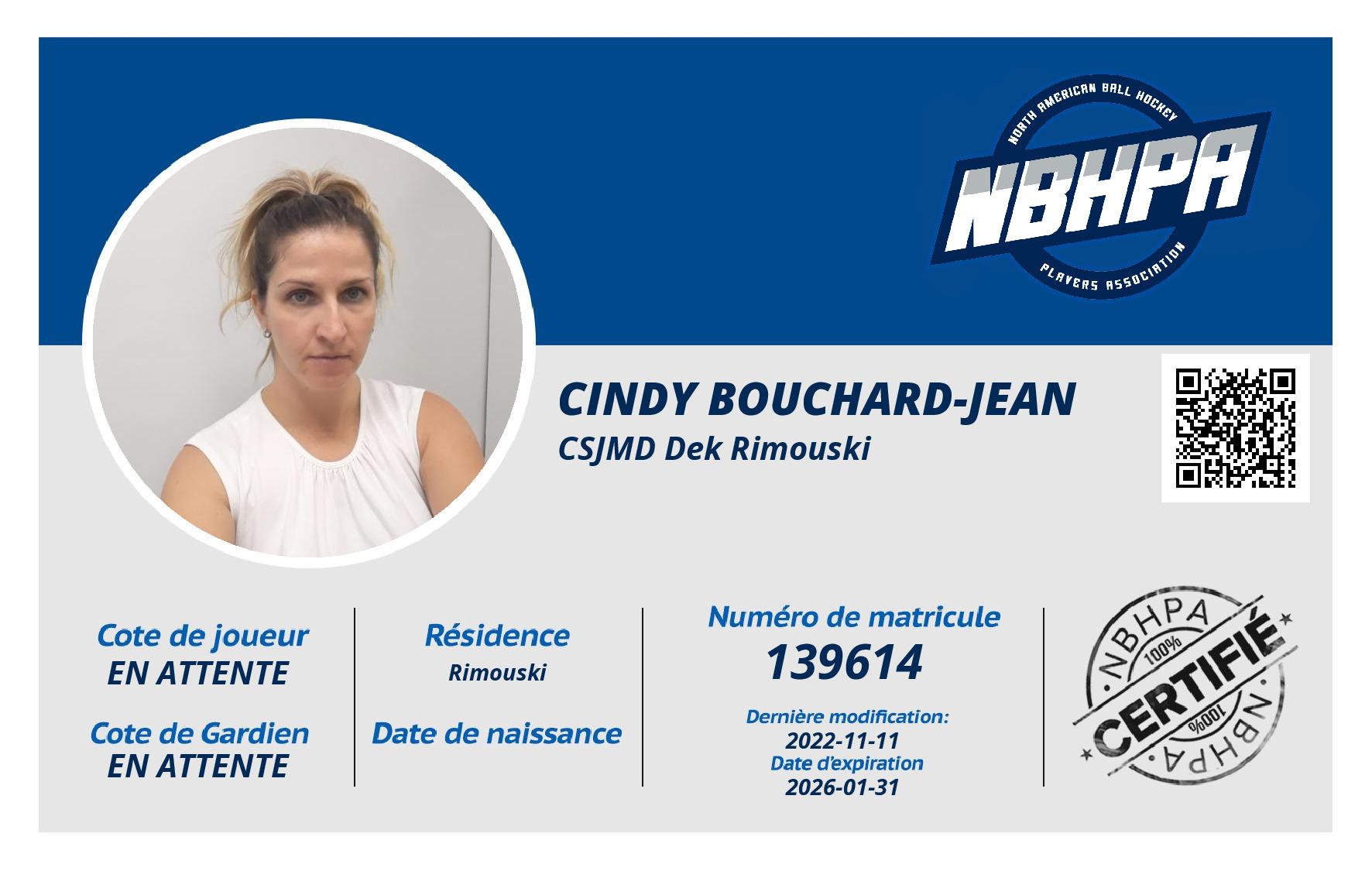 Cindy Bouchard-Jean