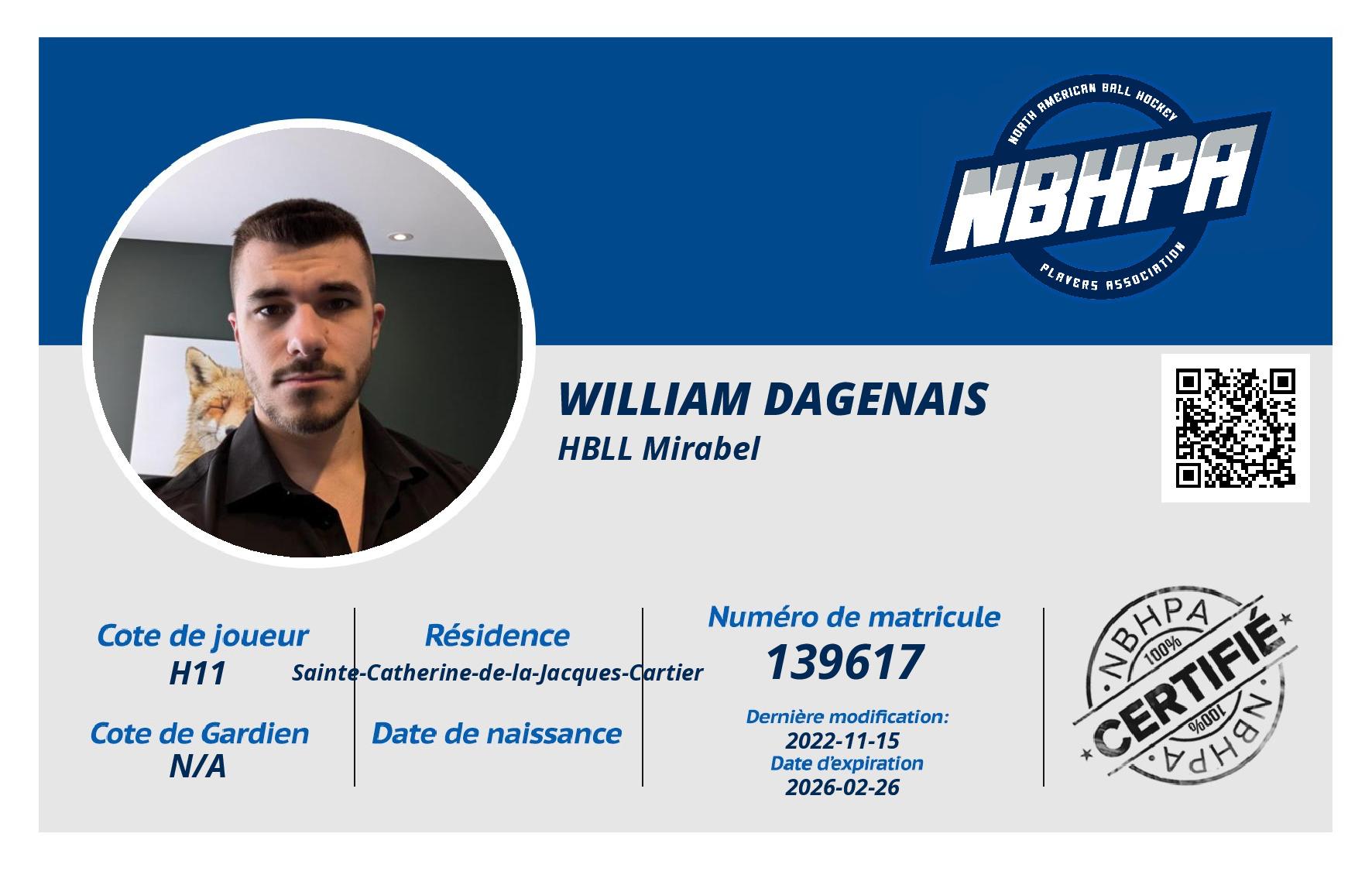 William Dagenais