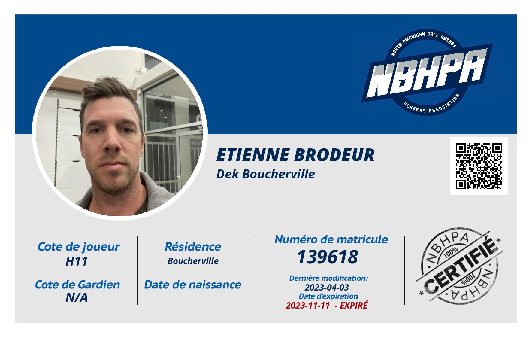 Etienne Brodeur