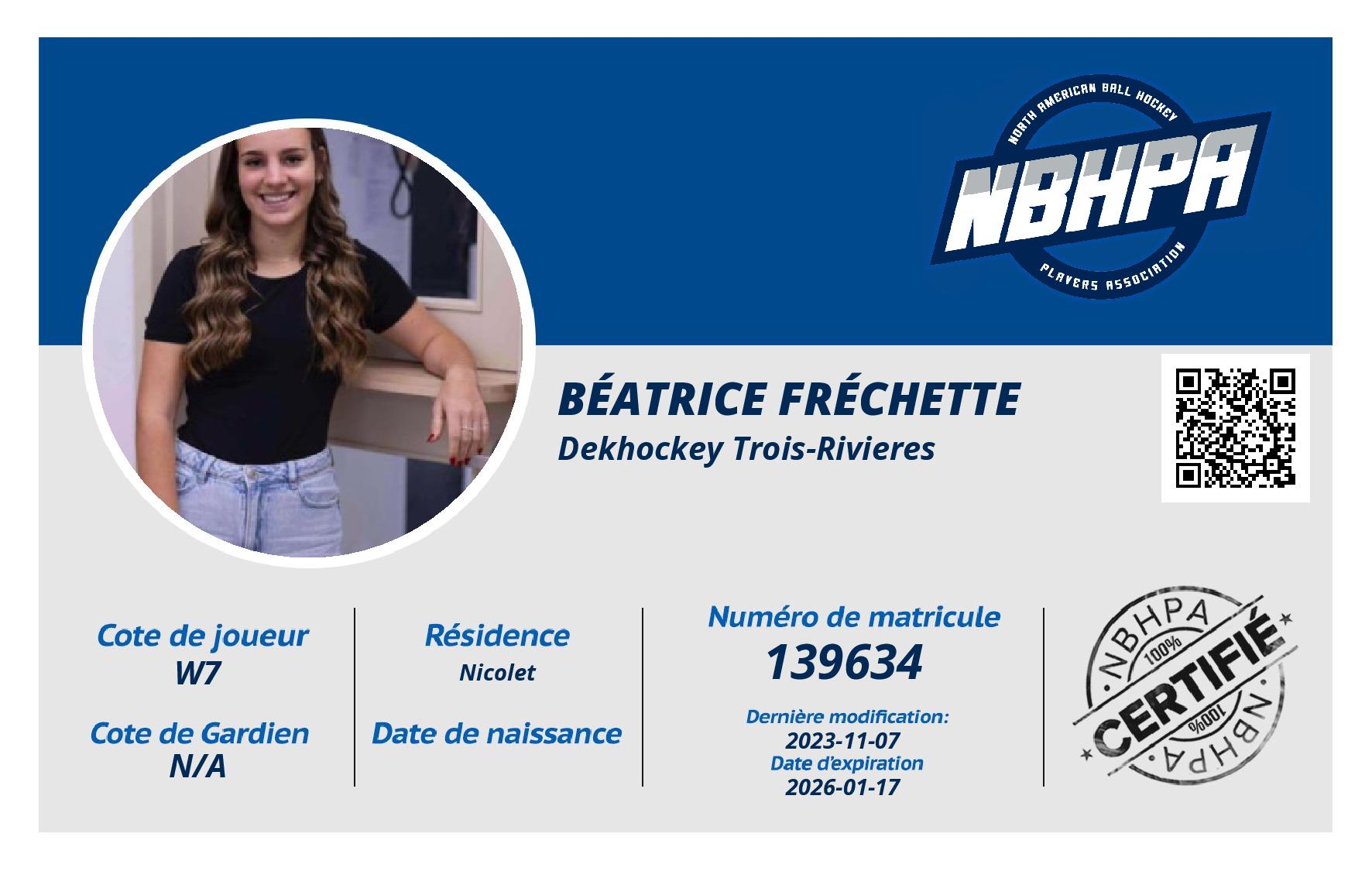 Béatrice Fréchette