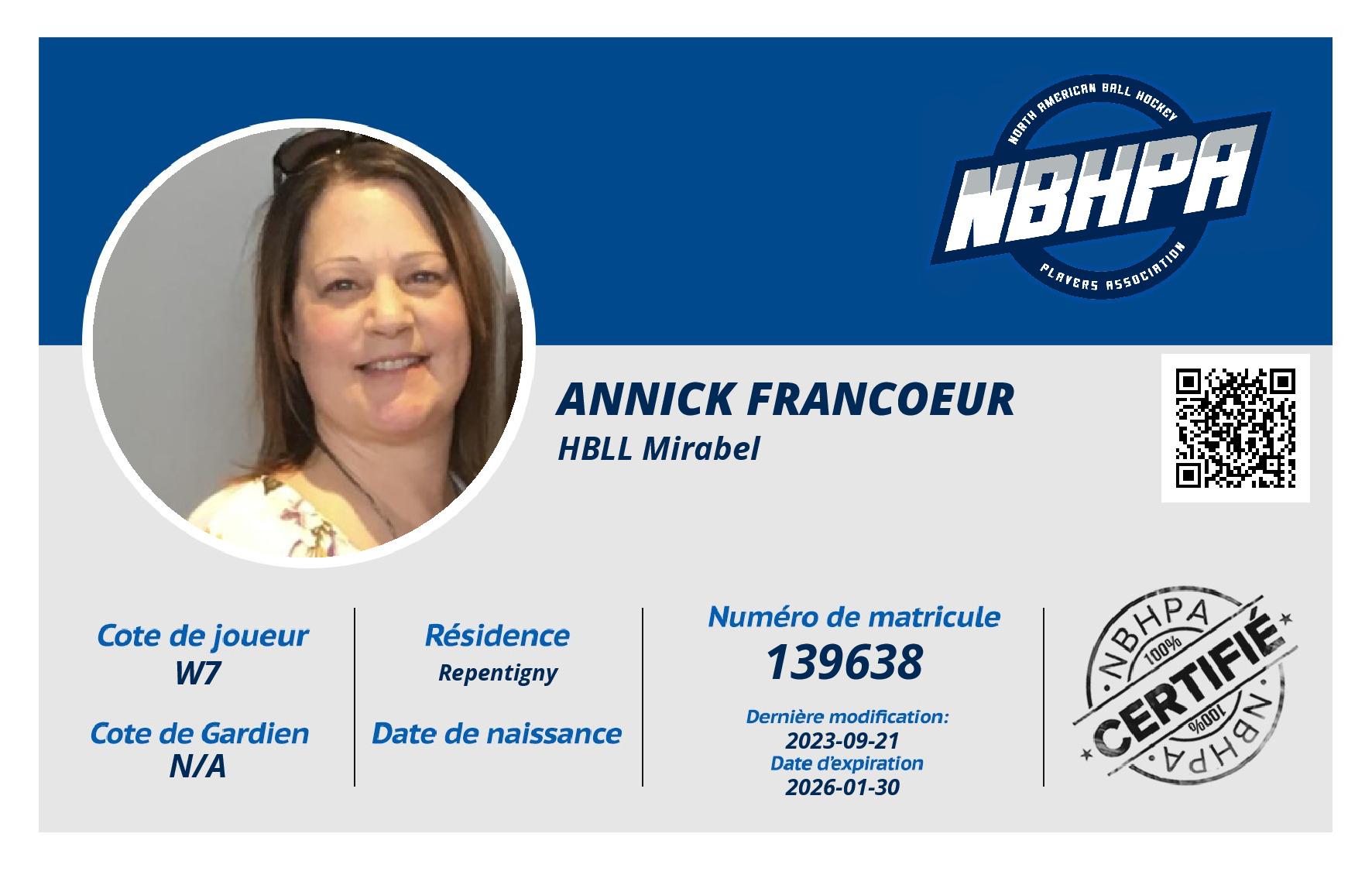 Annick Francoeur