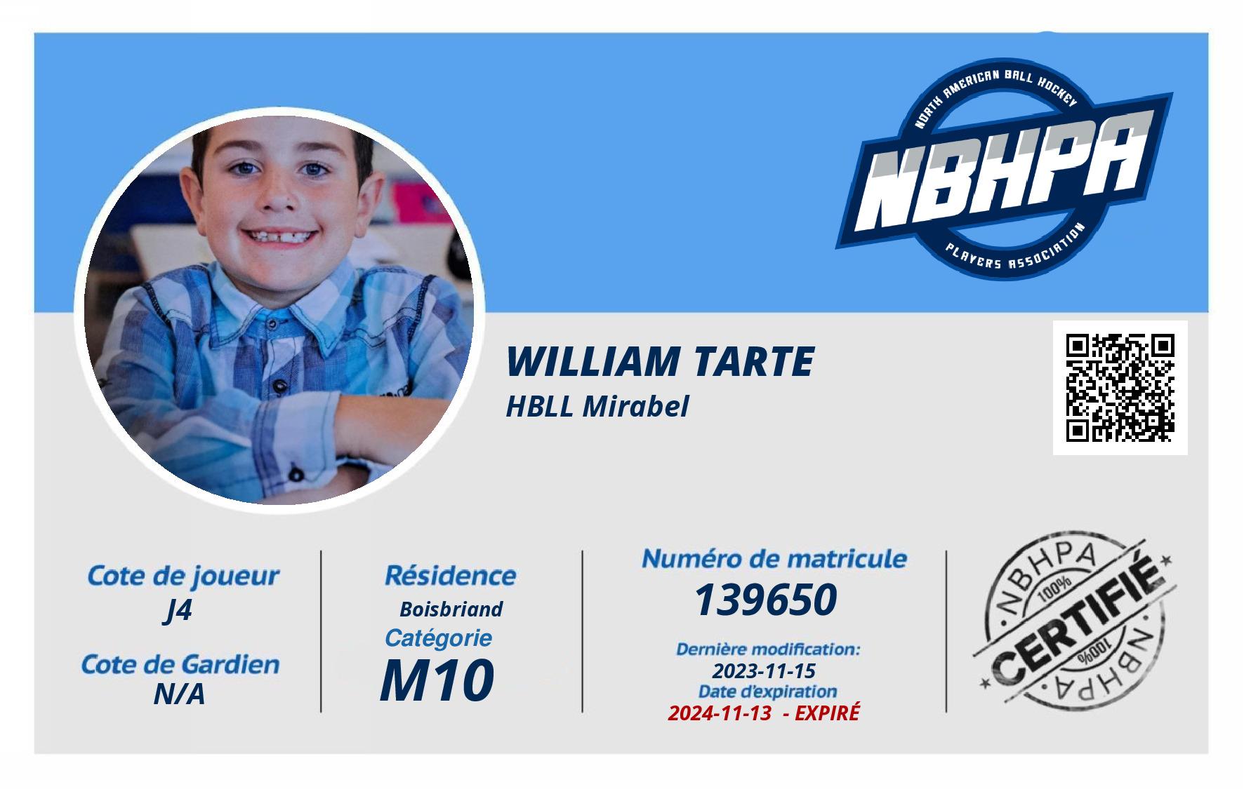 William Tarte