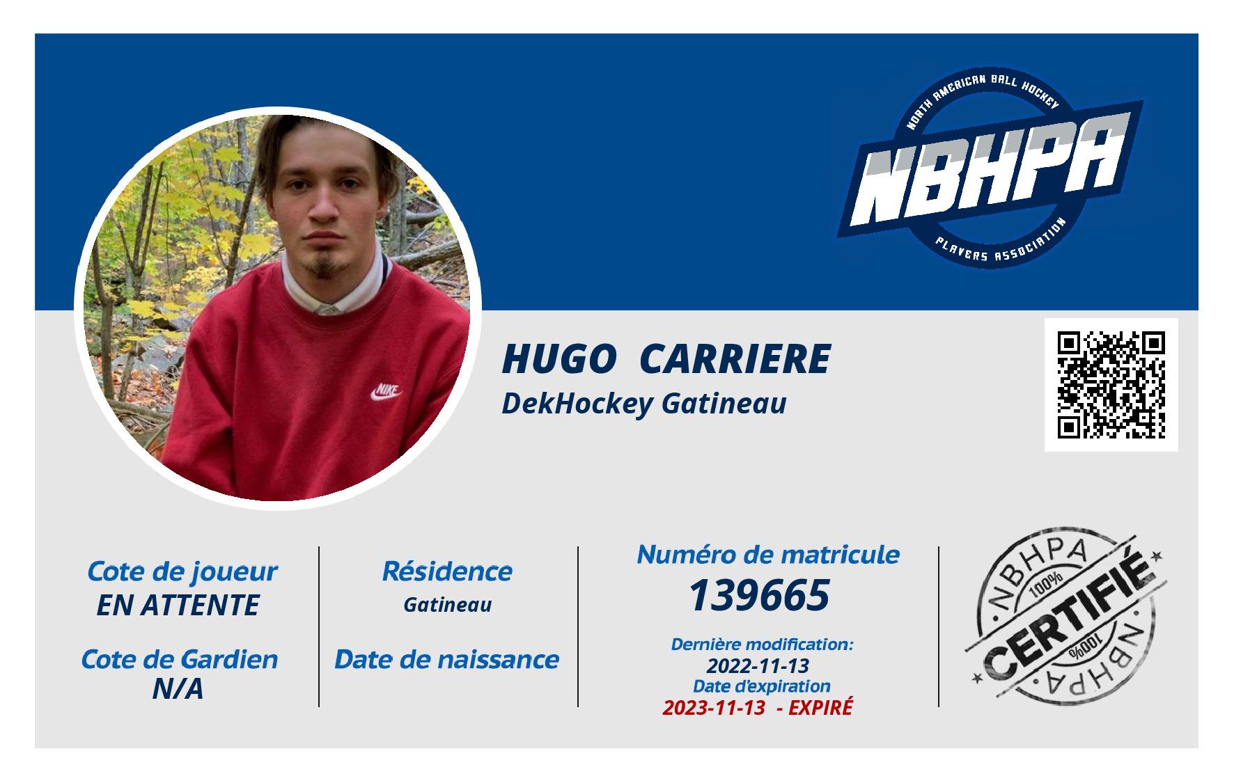 Hugo  Carriere 