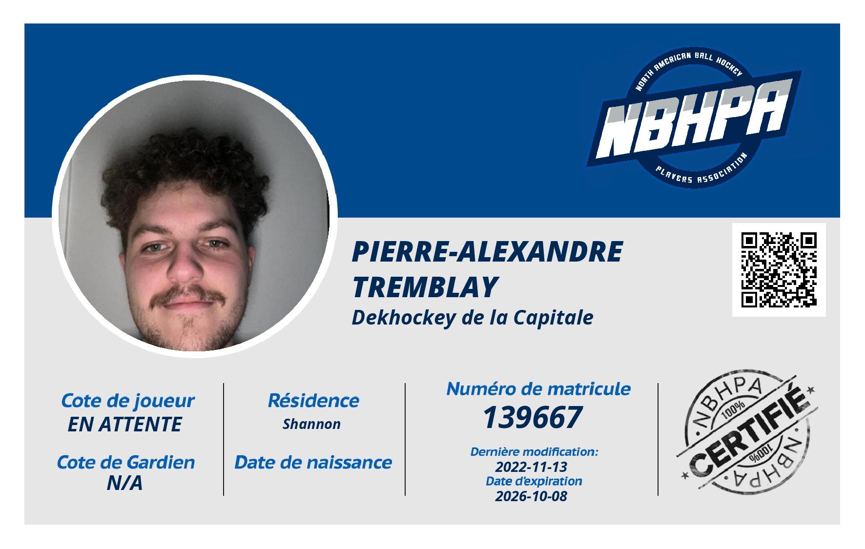 Pierre-Alexandre Tremblay