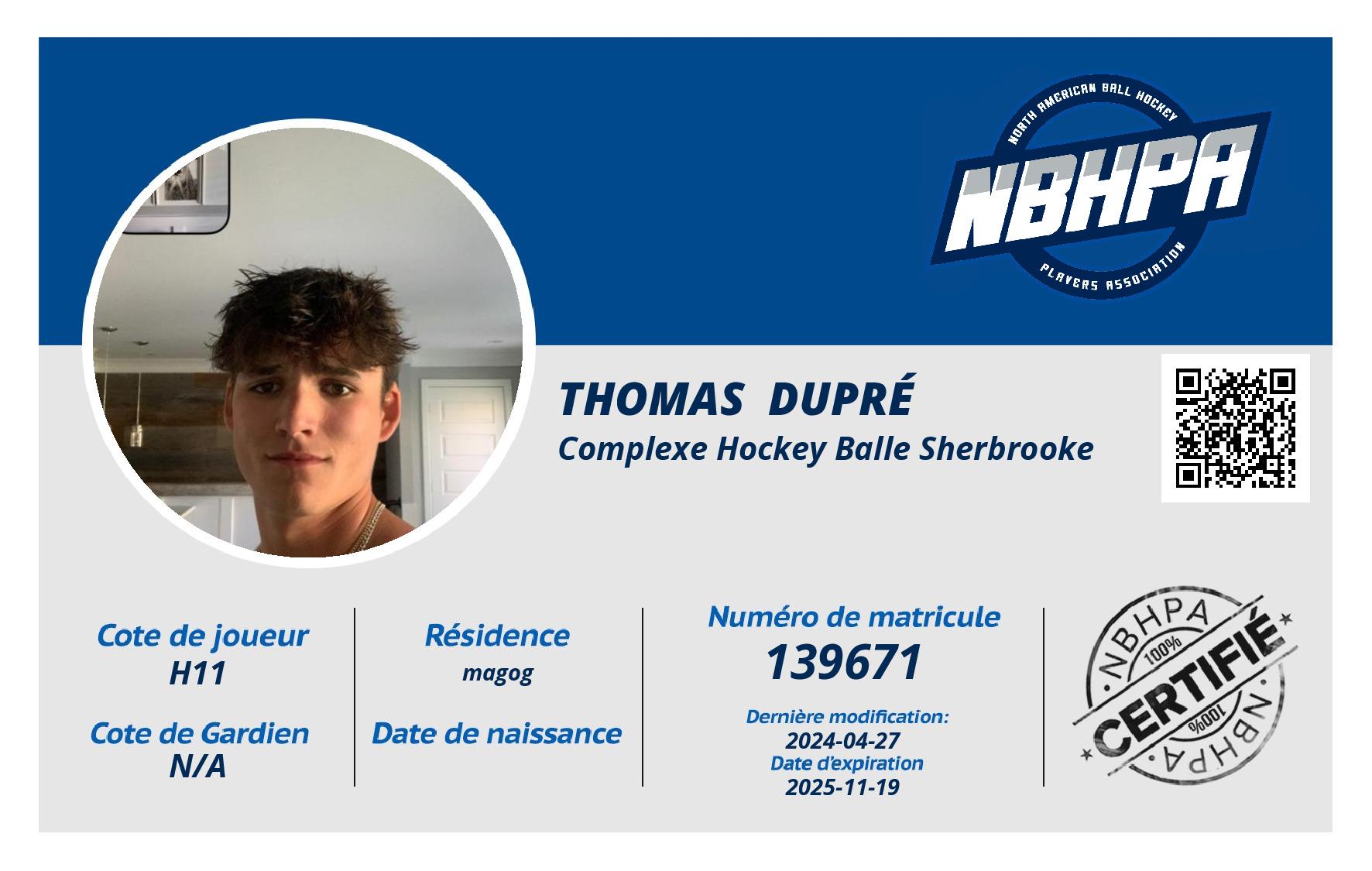 Thomas  Dupré