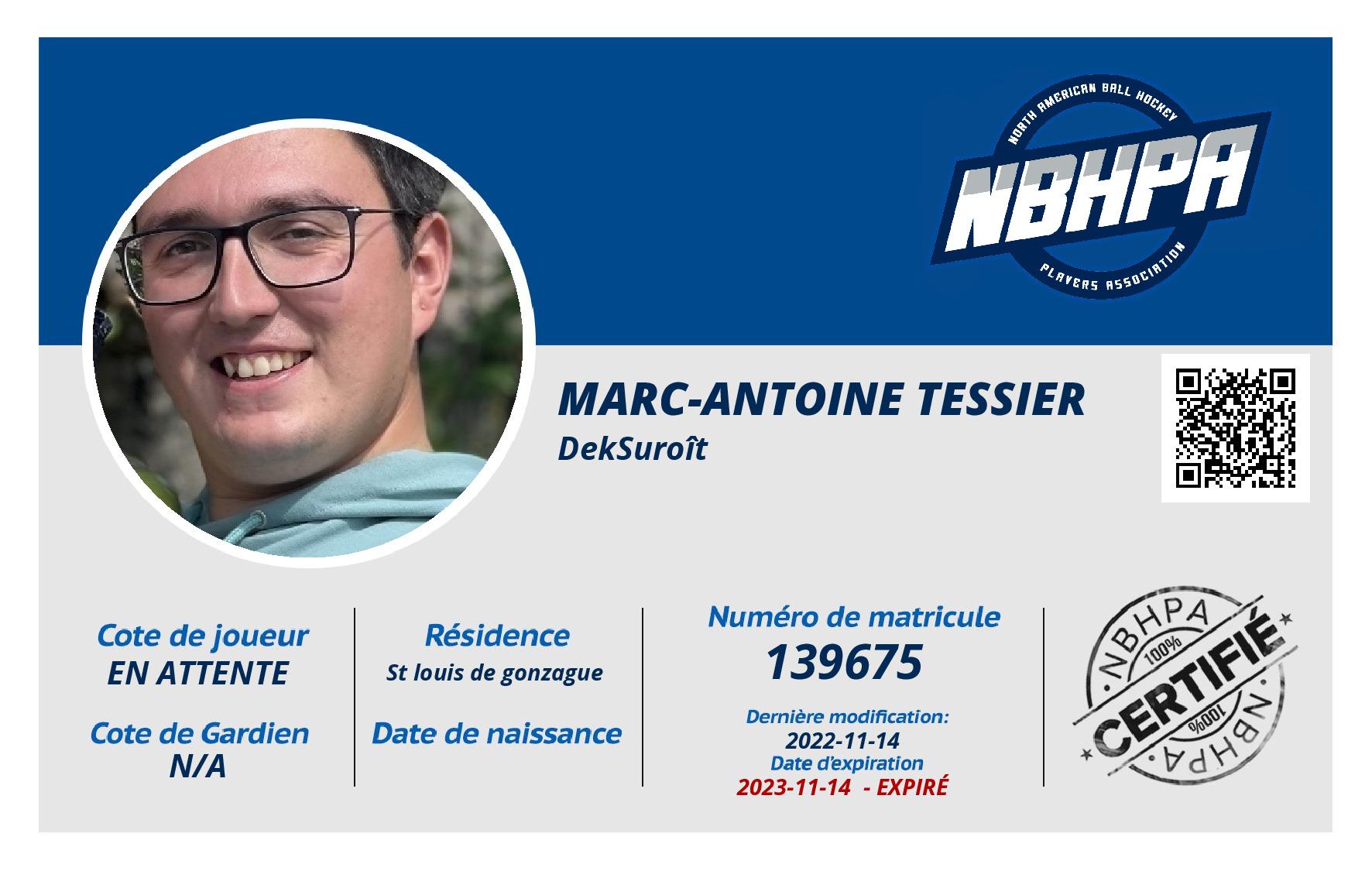 Marc-Antoine Tessier