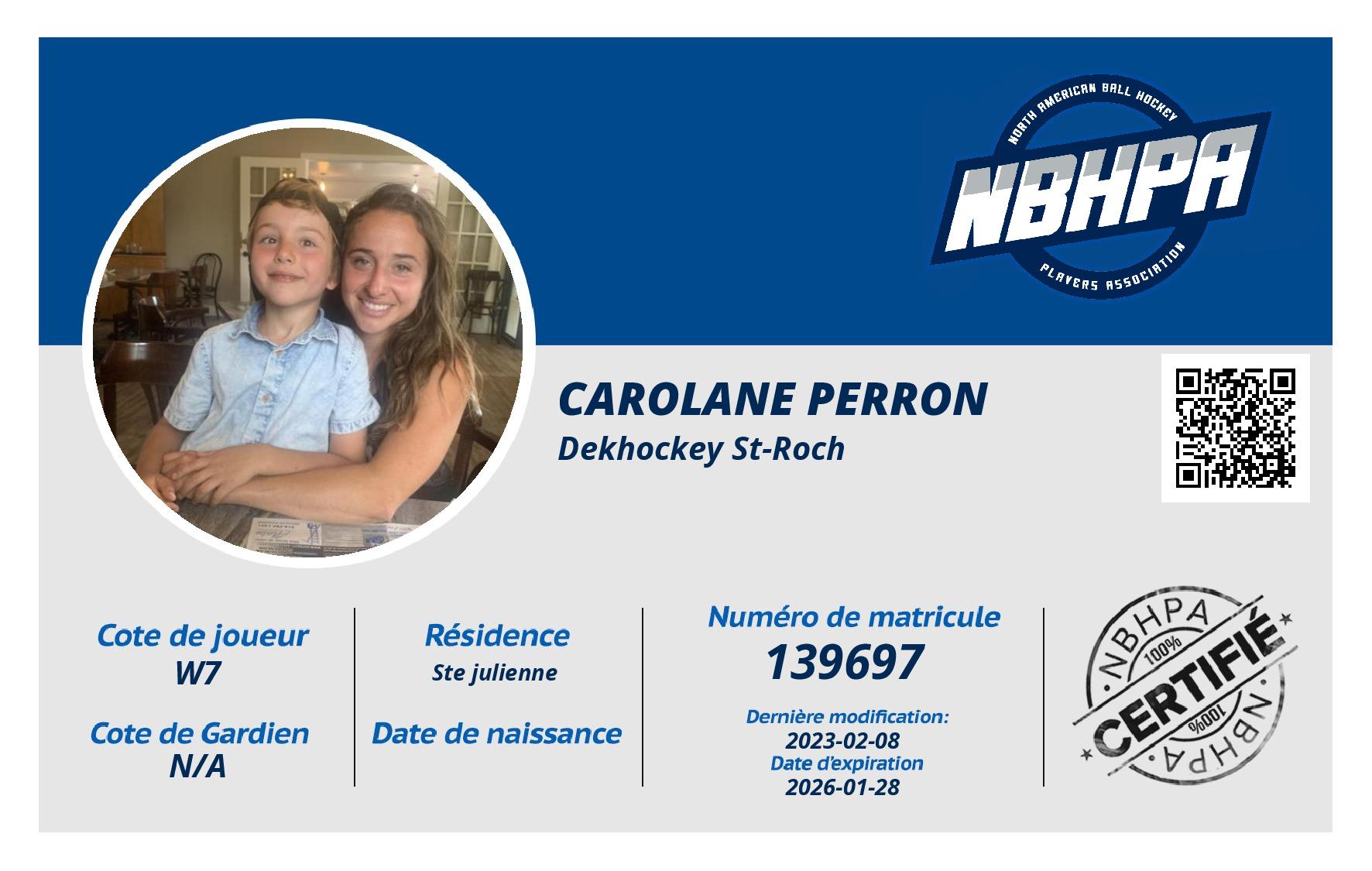 Carolane Perron