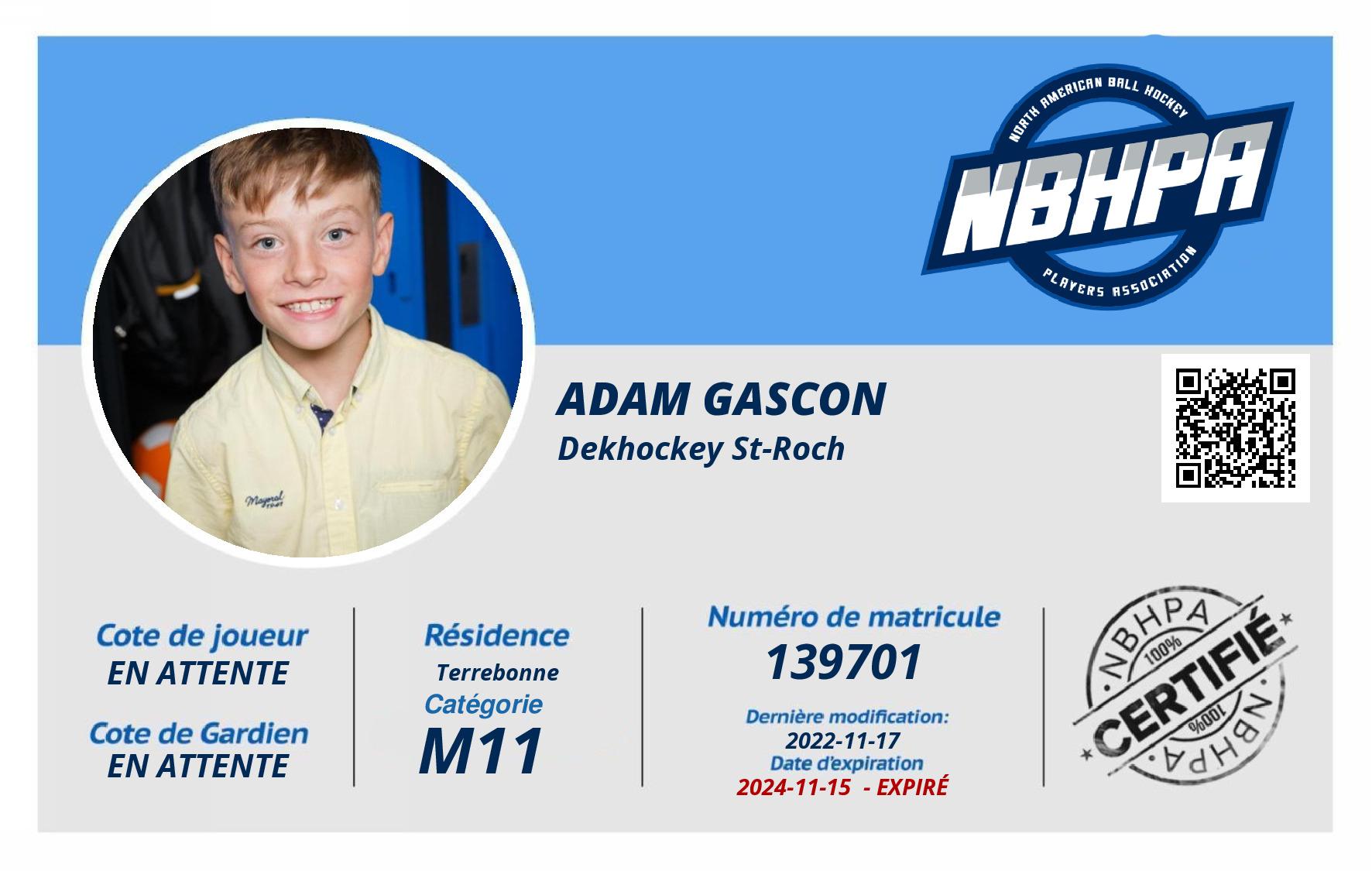 Adam Gascon