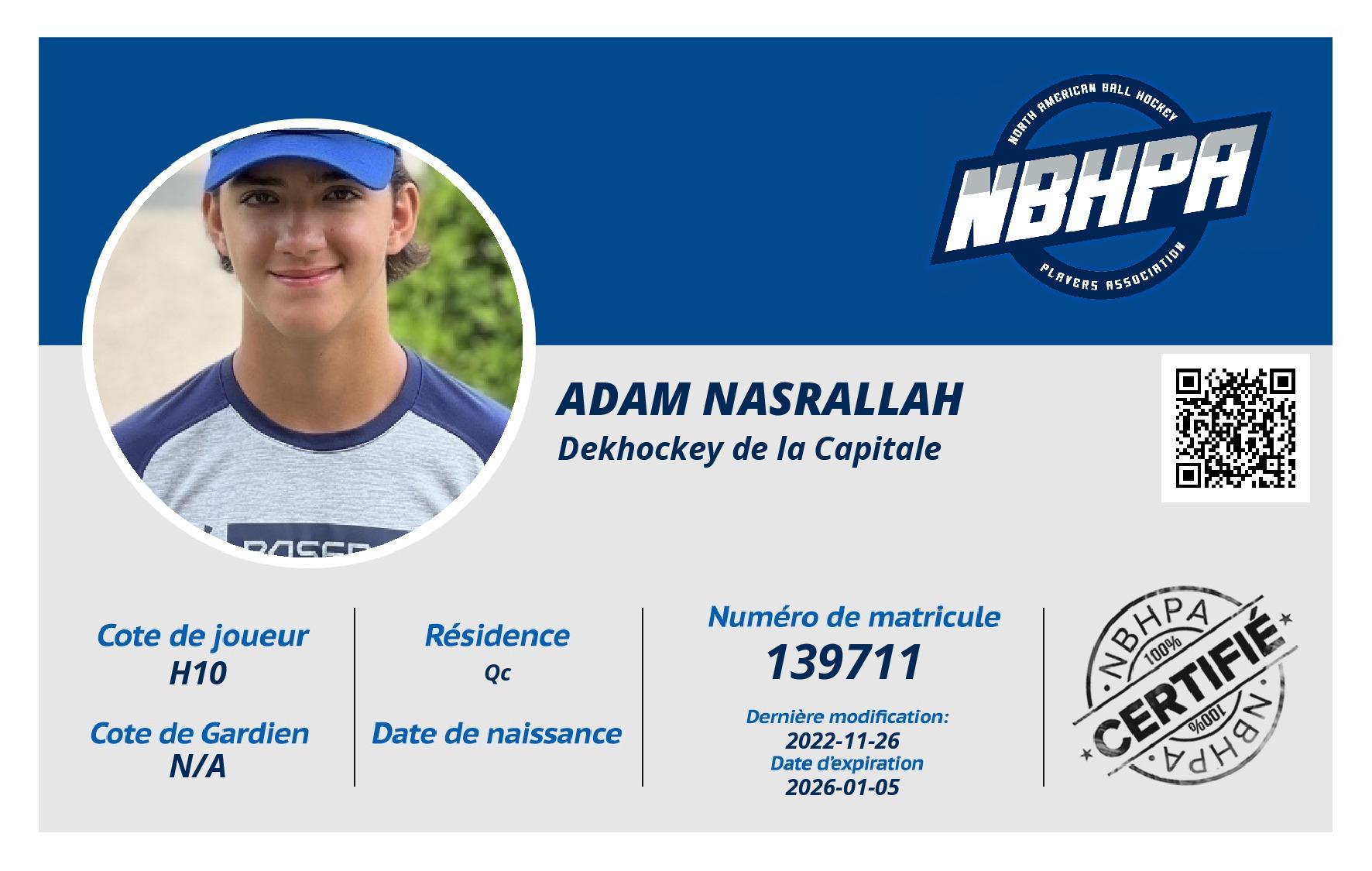 Adam Nasrallah