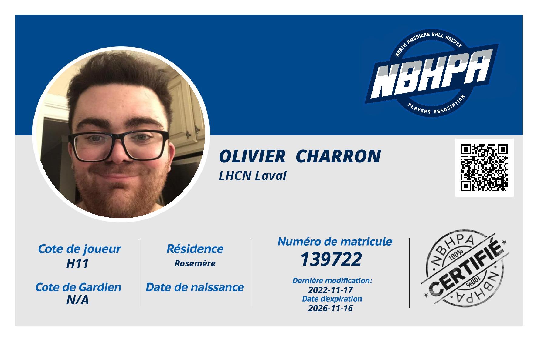 Olivier  Charron 