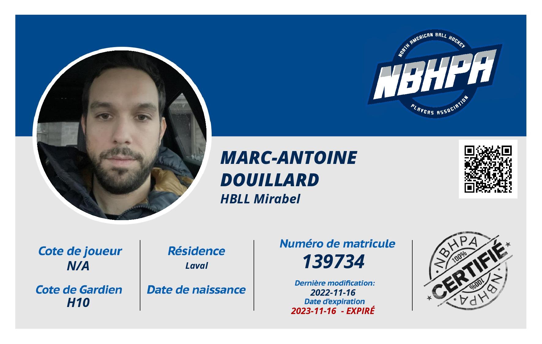 Marc-Antoine Douillard 