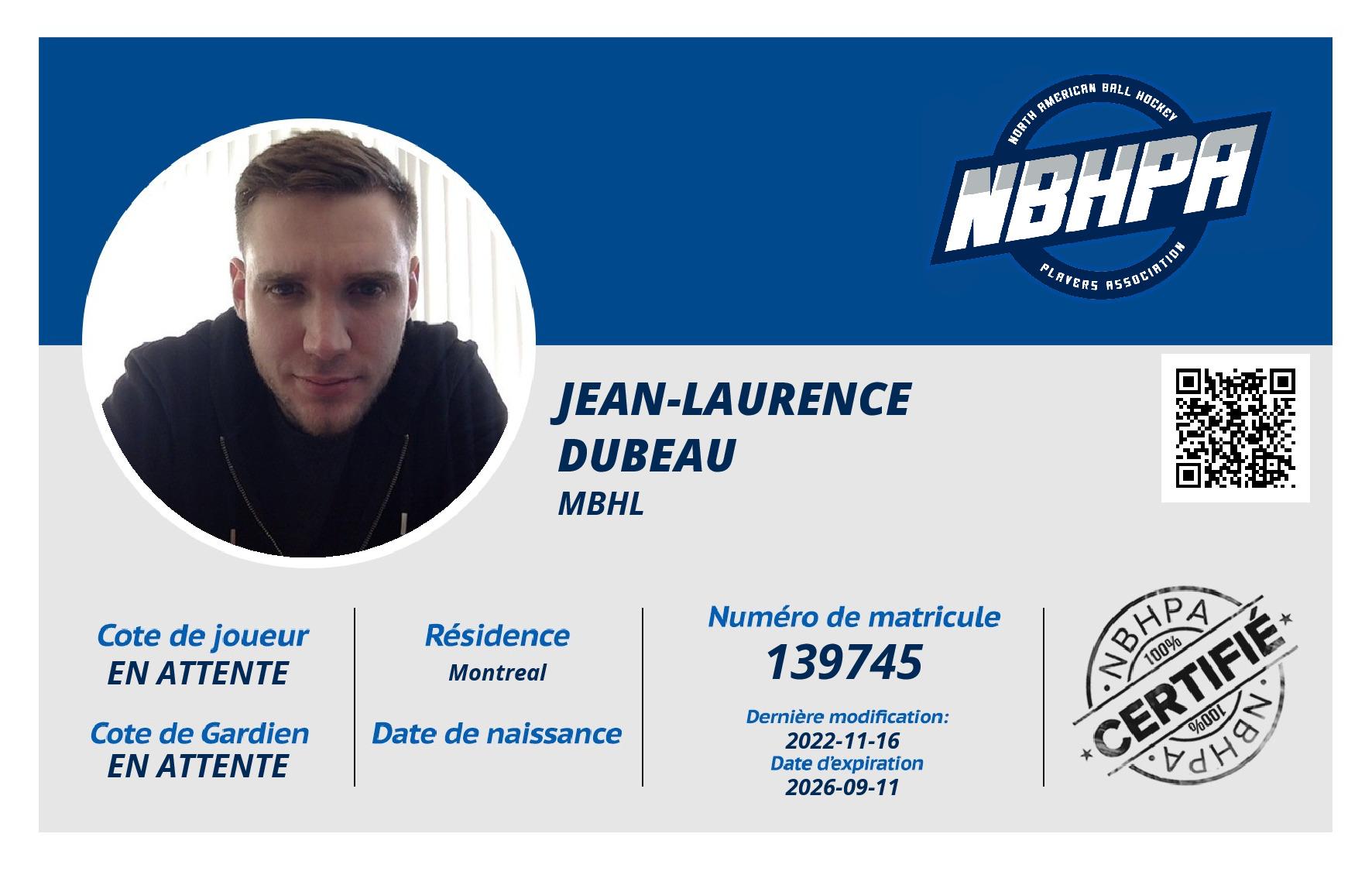 Jean-Laurence Dubeau