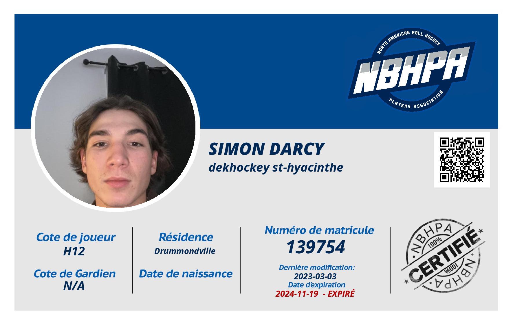 Simon Darcy