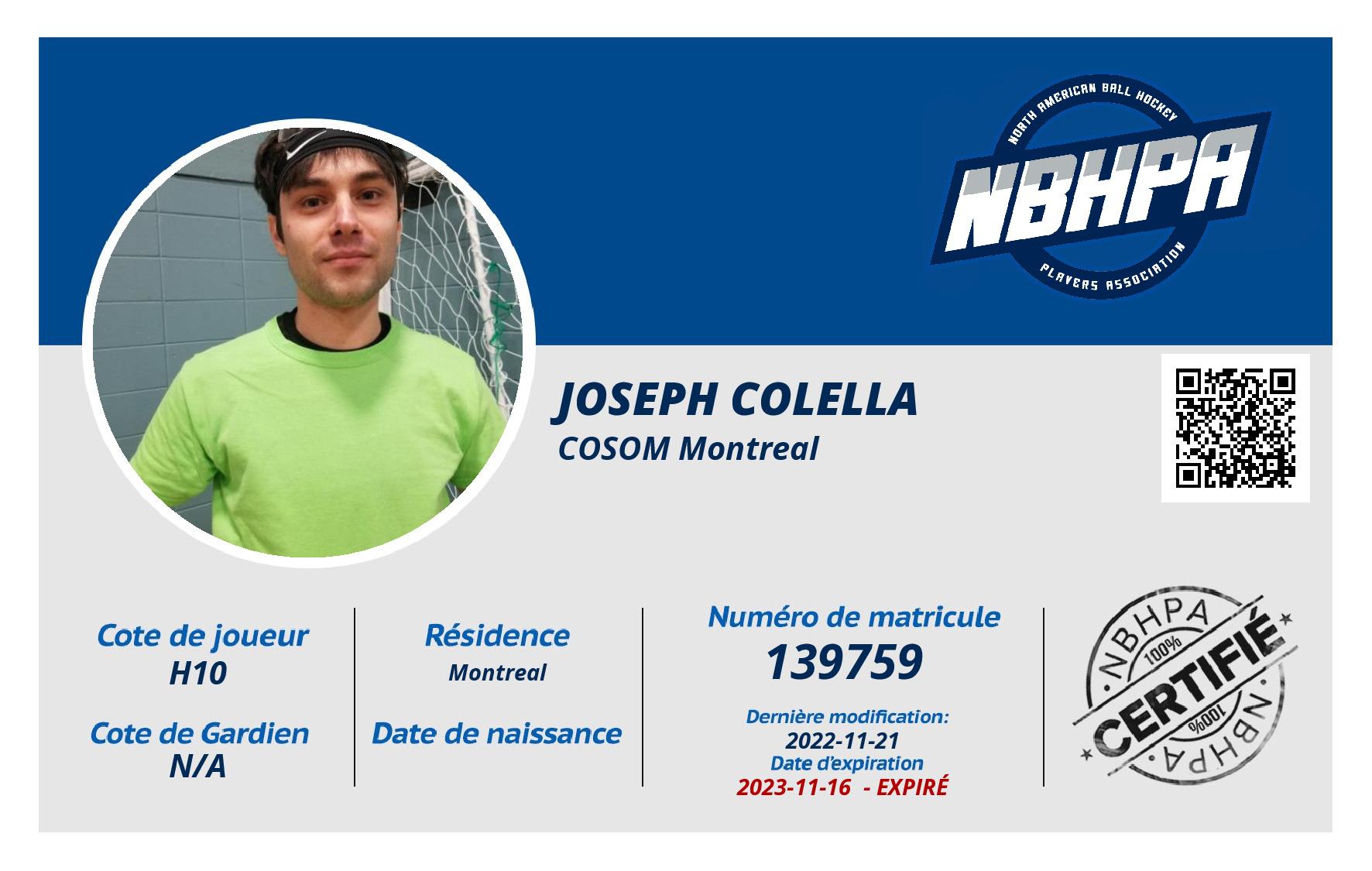 Joseph Colella