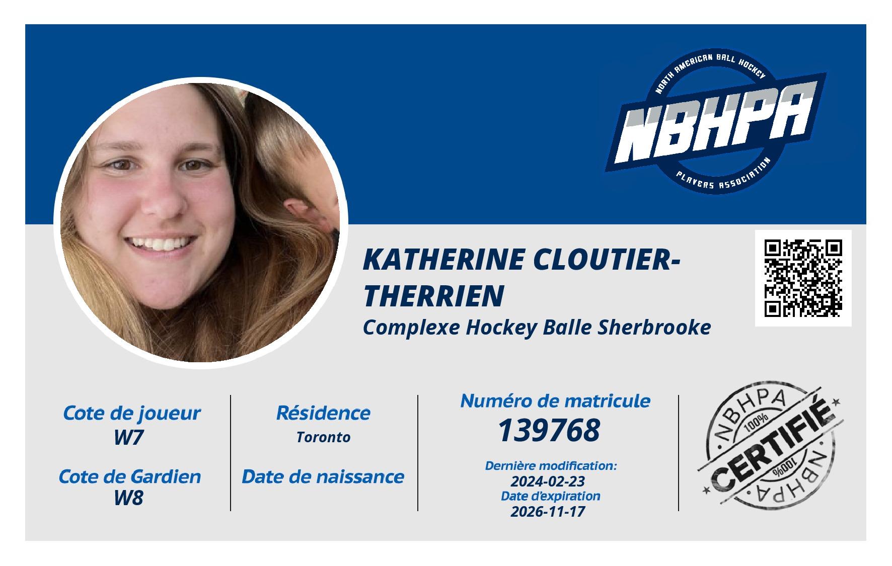 Katherine Cloutier-therrien