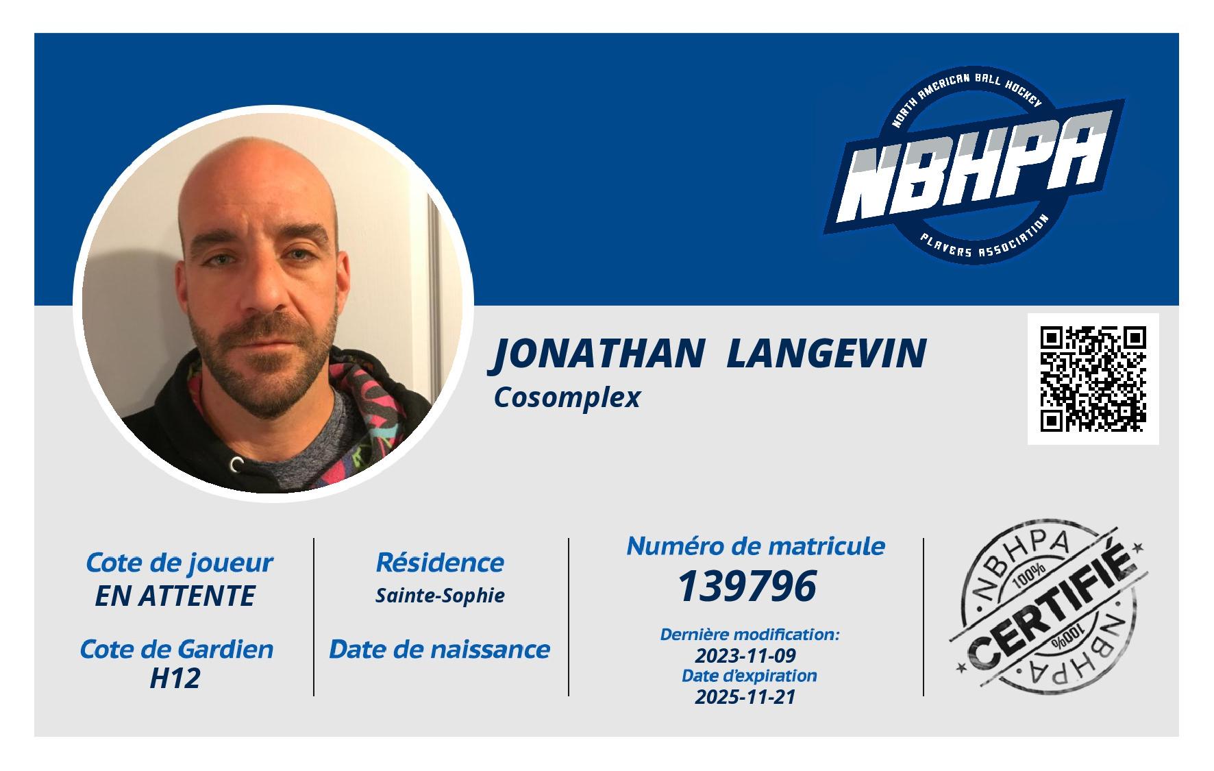 Jonathan  Langevin 