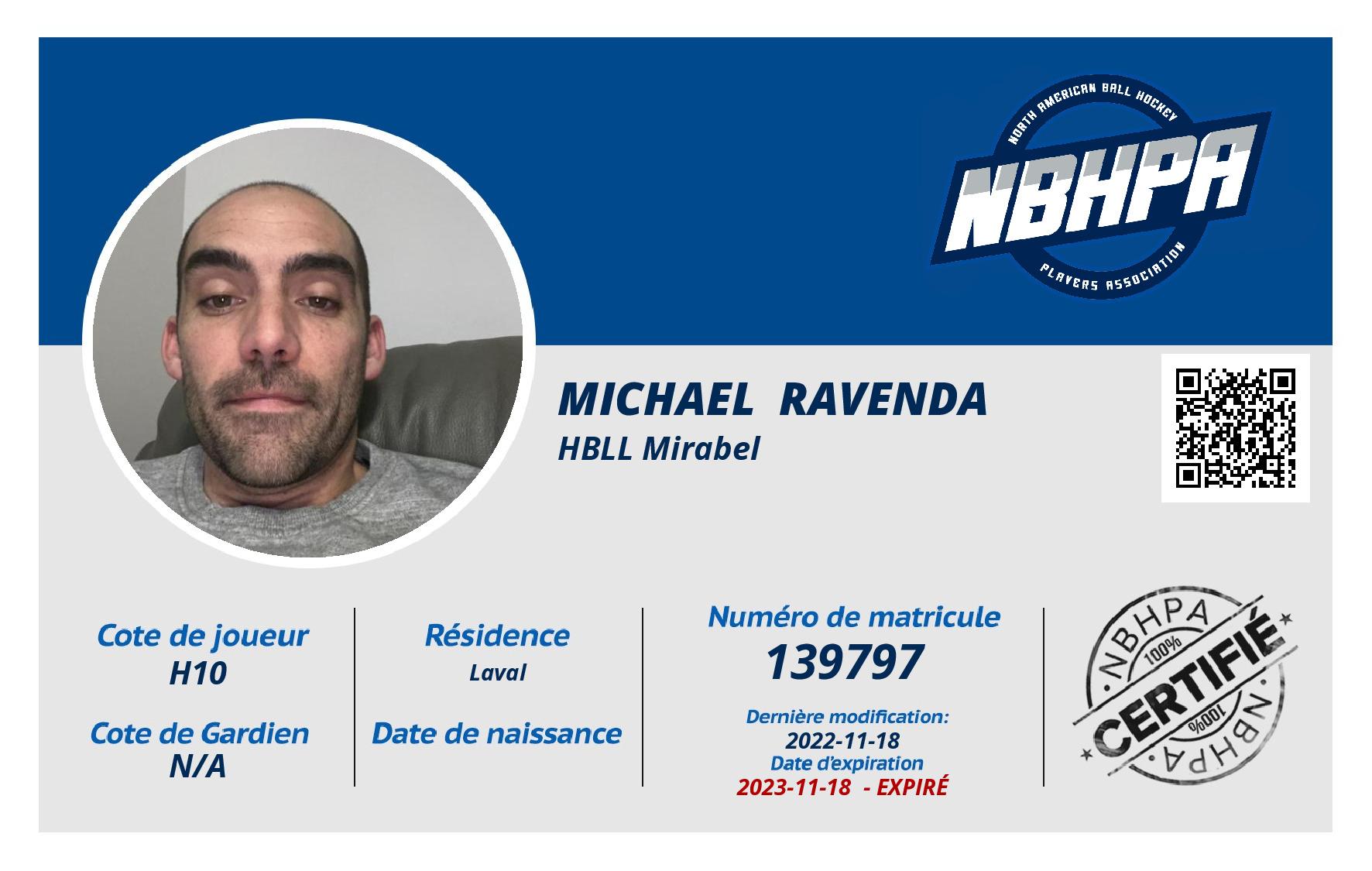 Michael  Ravenda