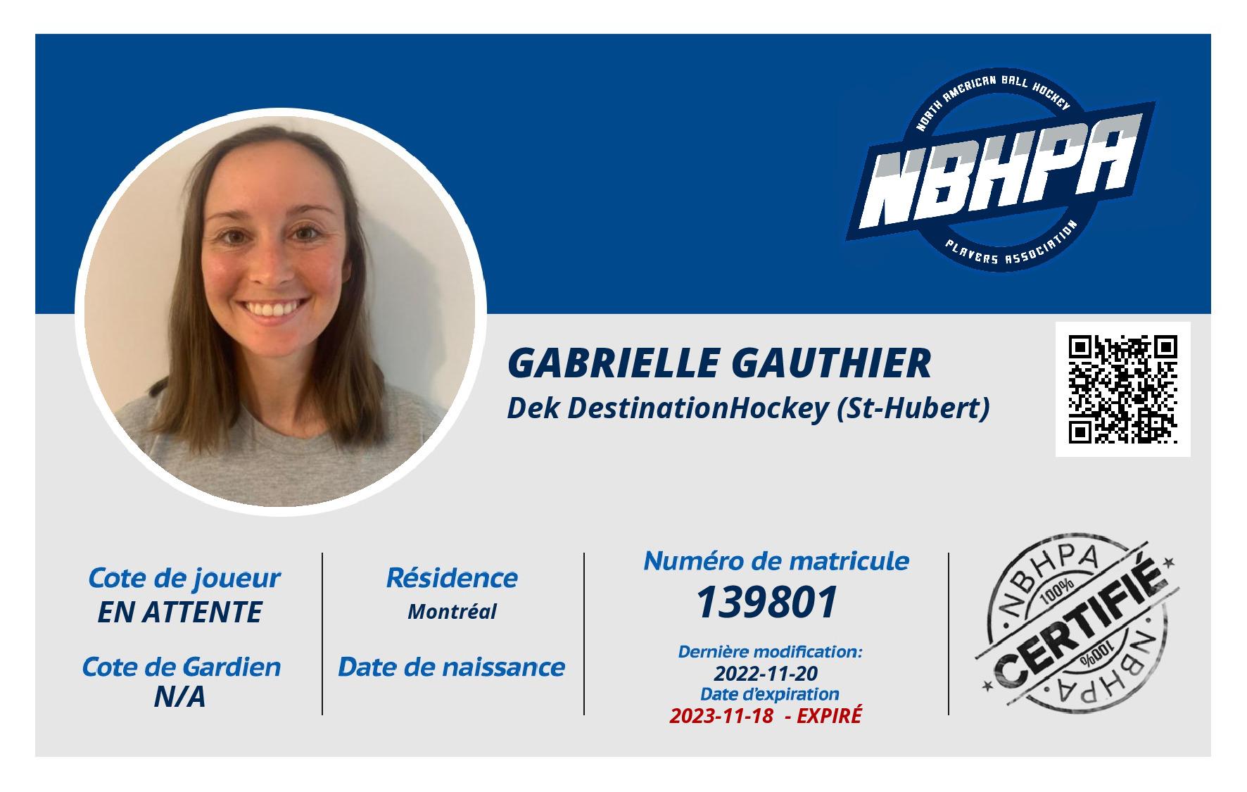 Gabrielle Gauthier