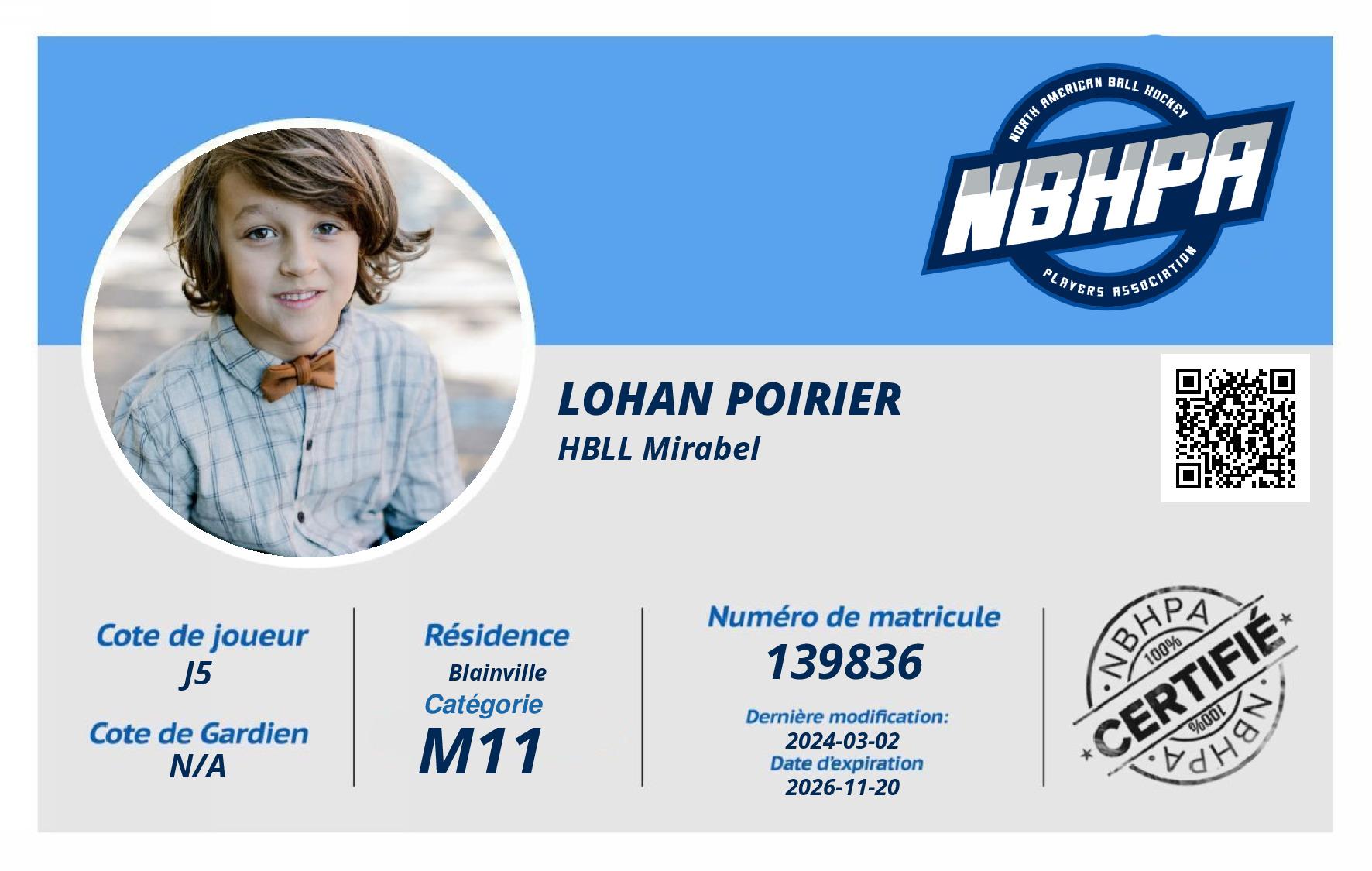 Lohan Poirier