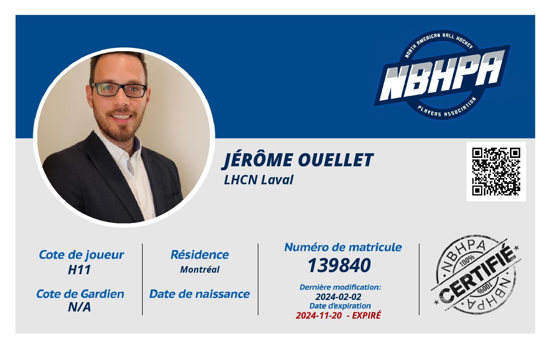 Jérôme Ouellet