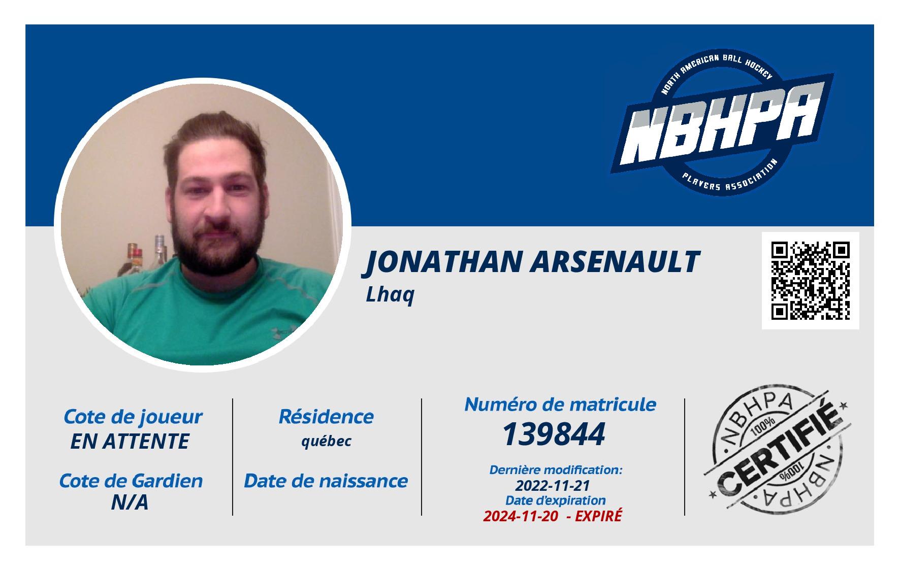 Jonathan Arsenault