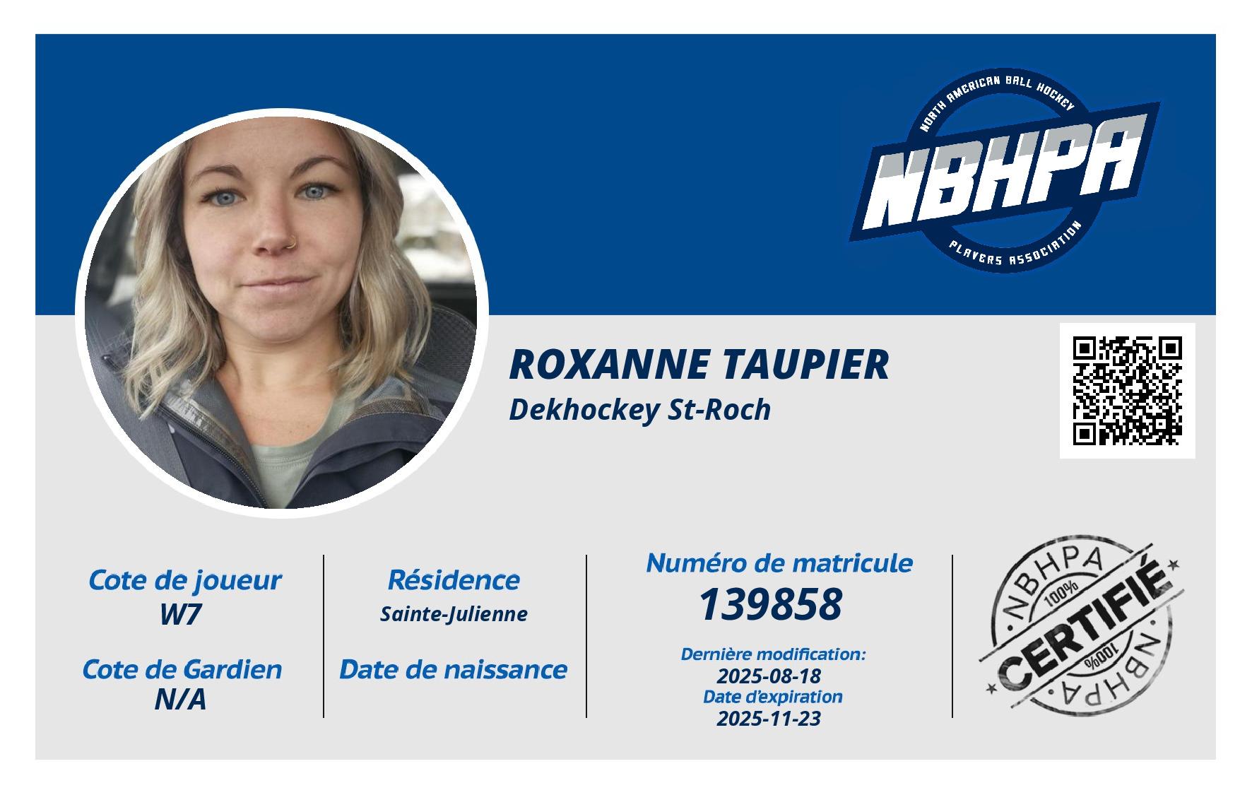 Roxanne Taupier