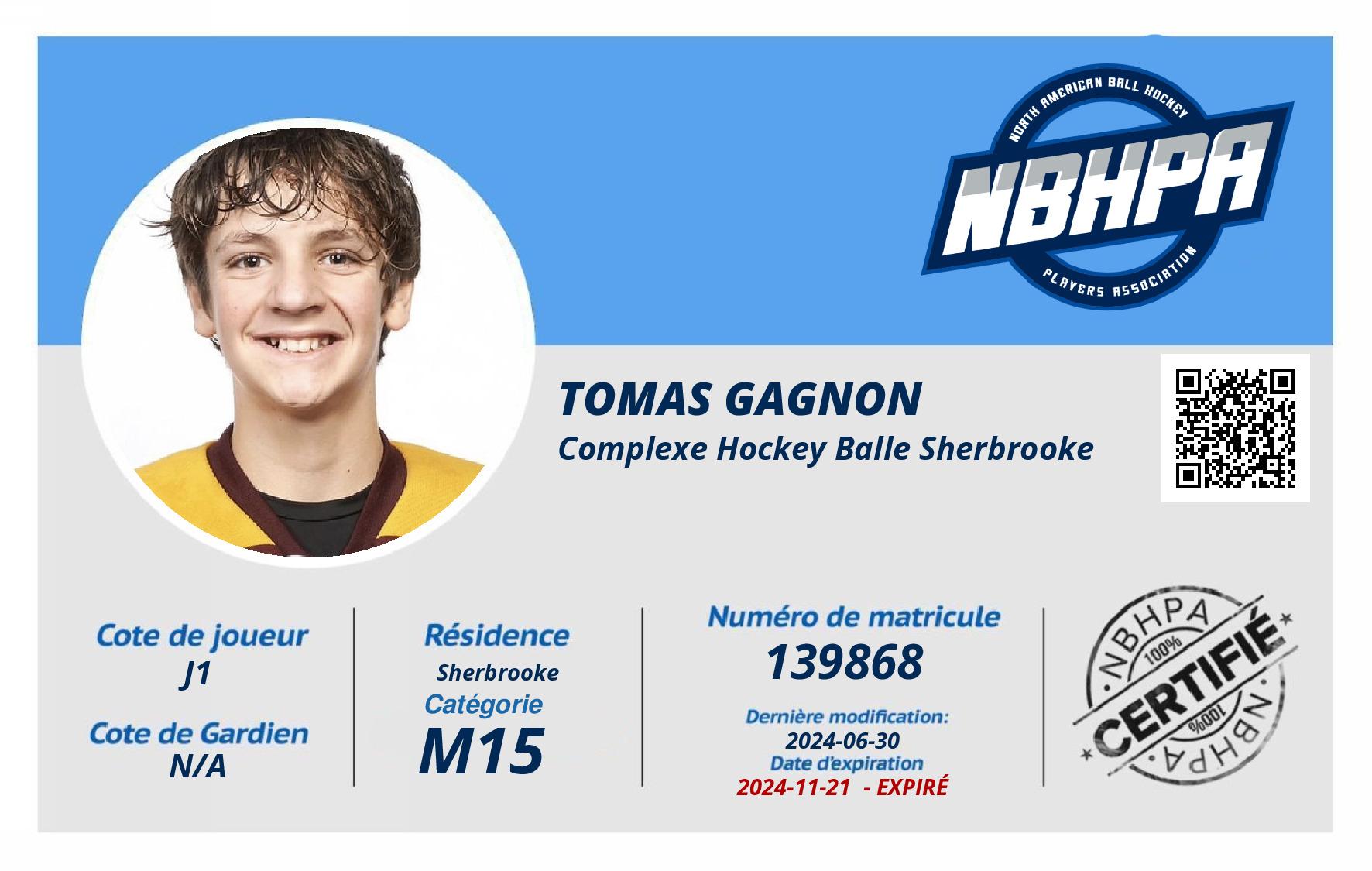 Tomas Gagnon