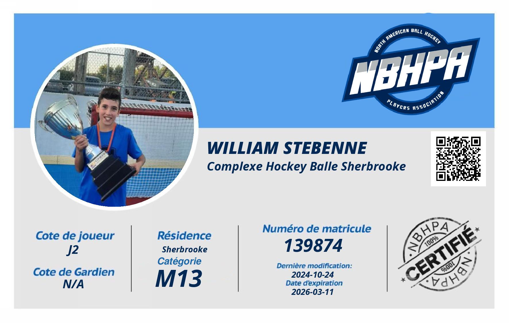 William Stebenne