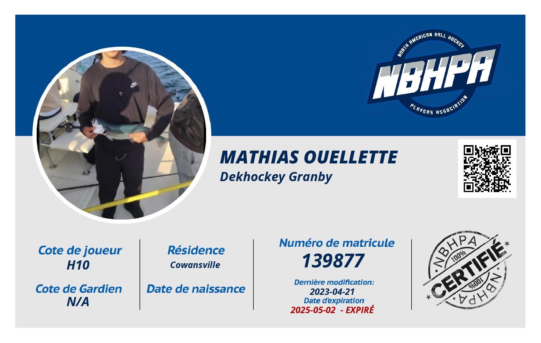 Mathias Ouellette 
