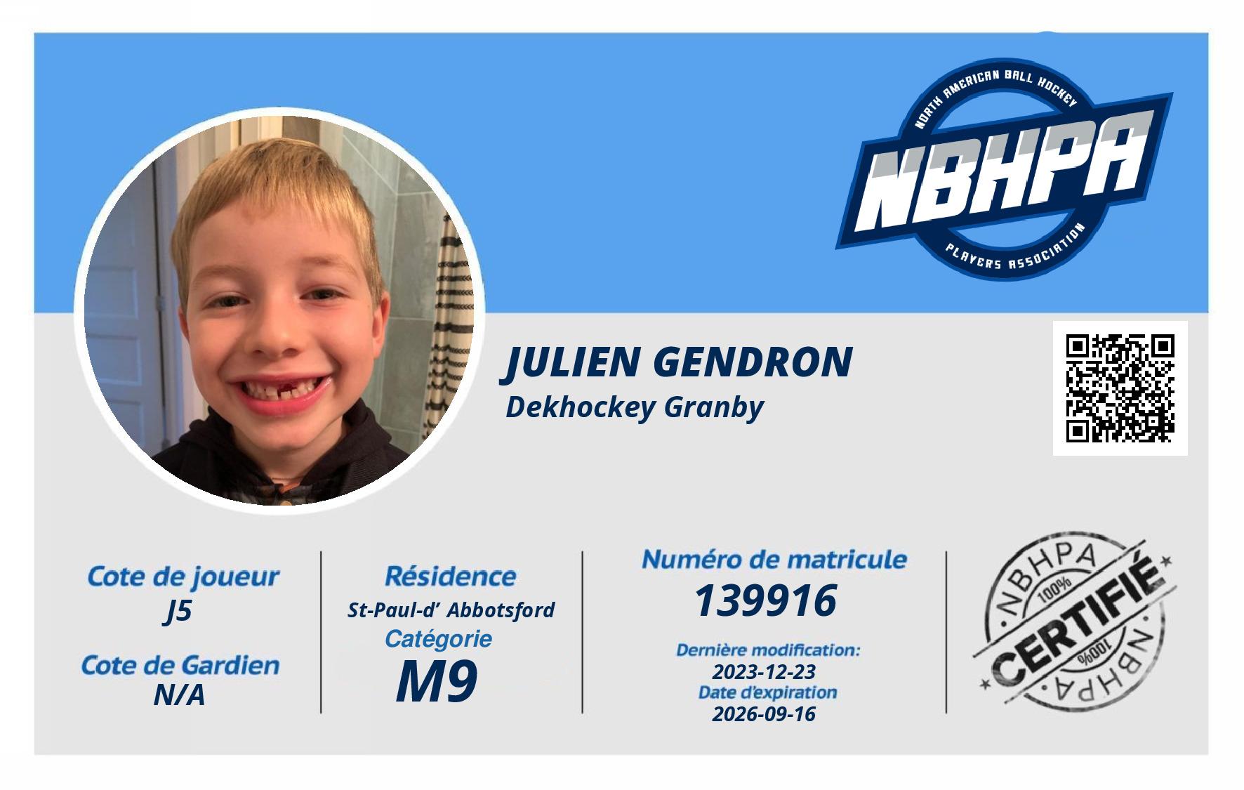 Julien Gendron