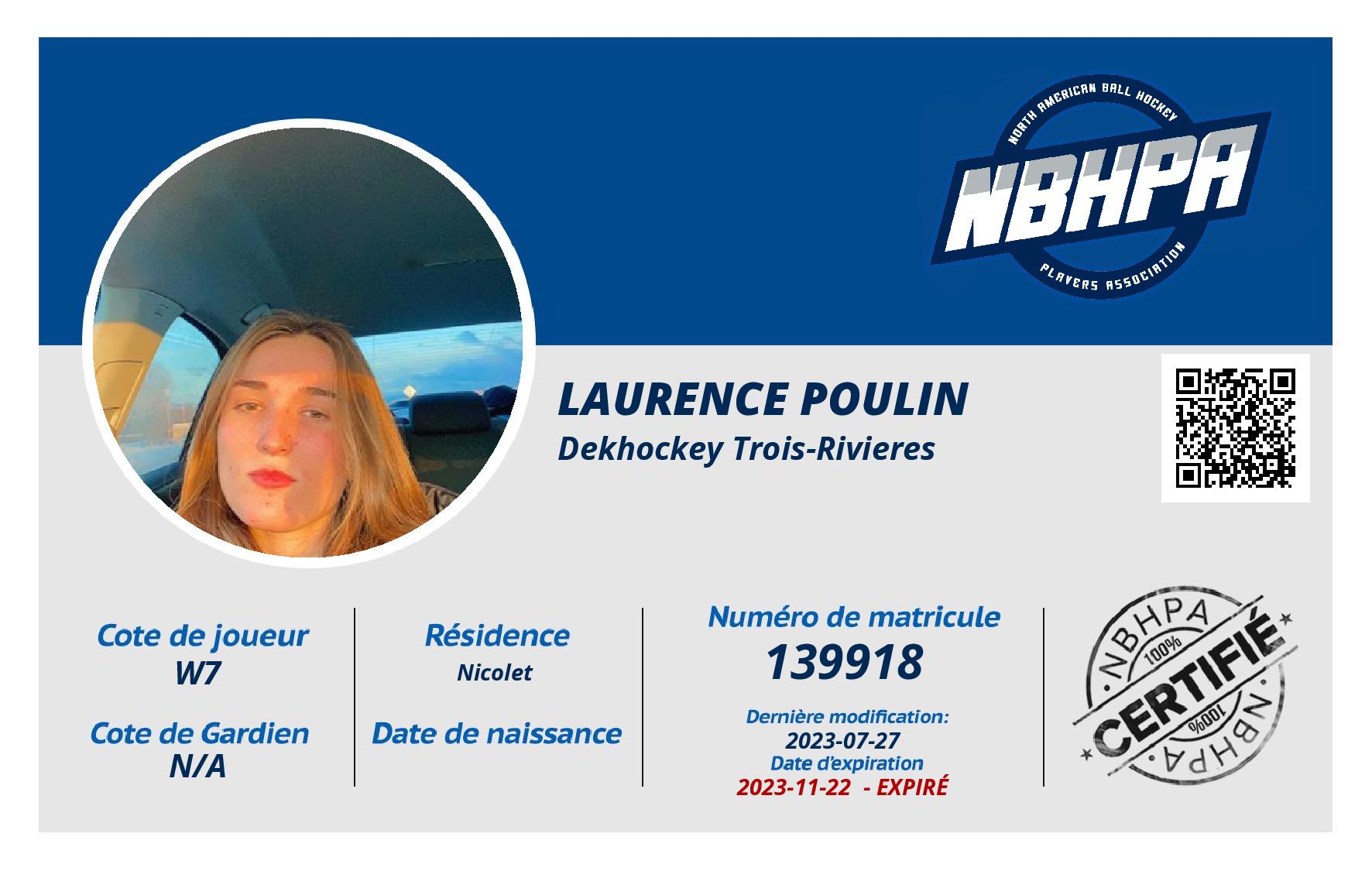 Laurence Poulin
