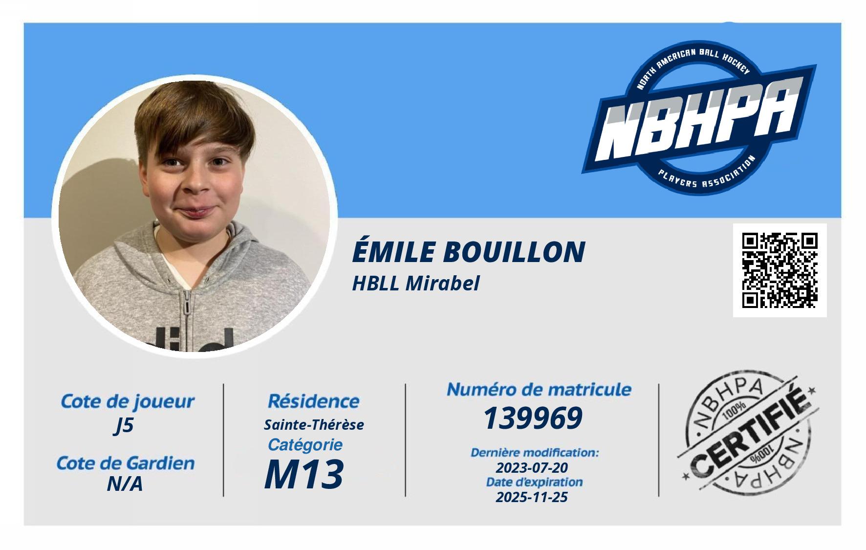 Émile Bouillon