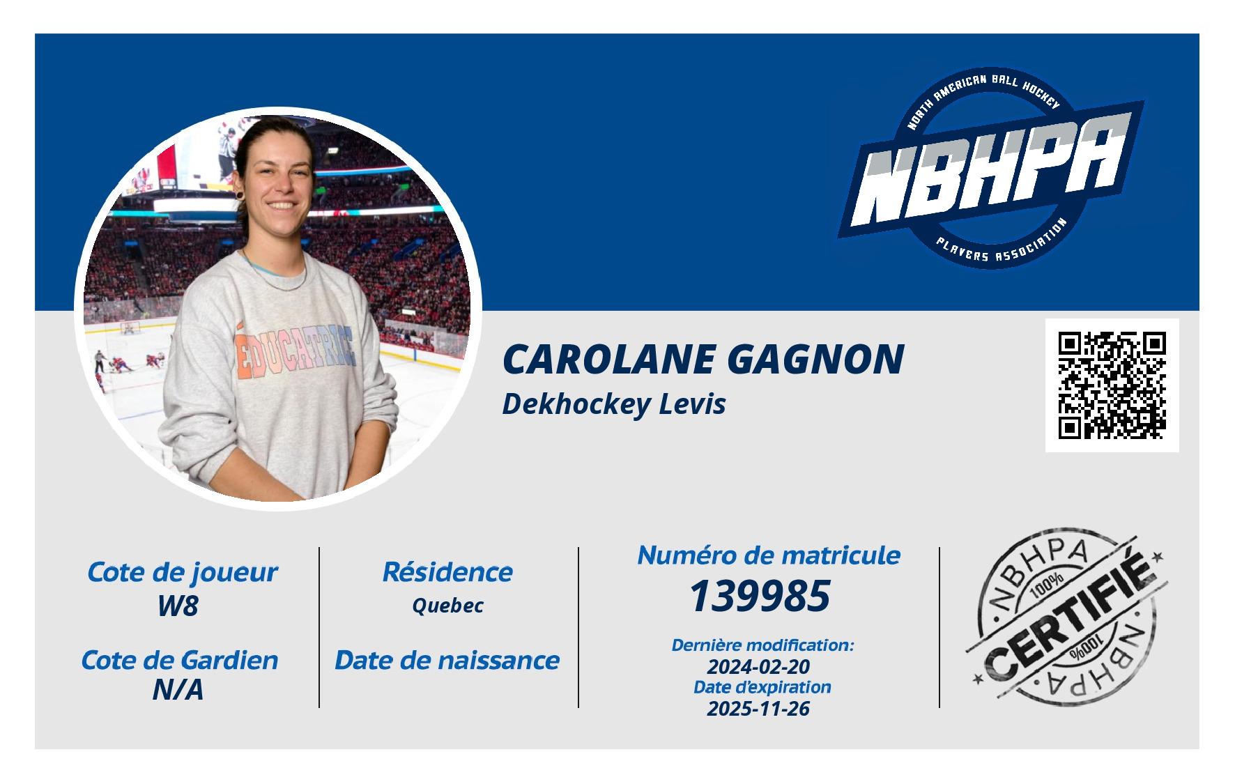 Carolane Gagnon