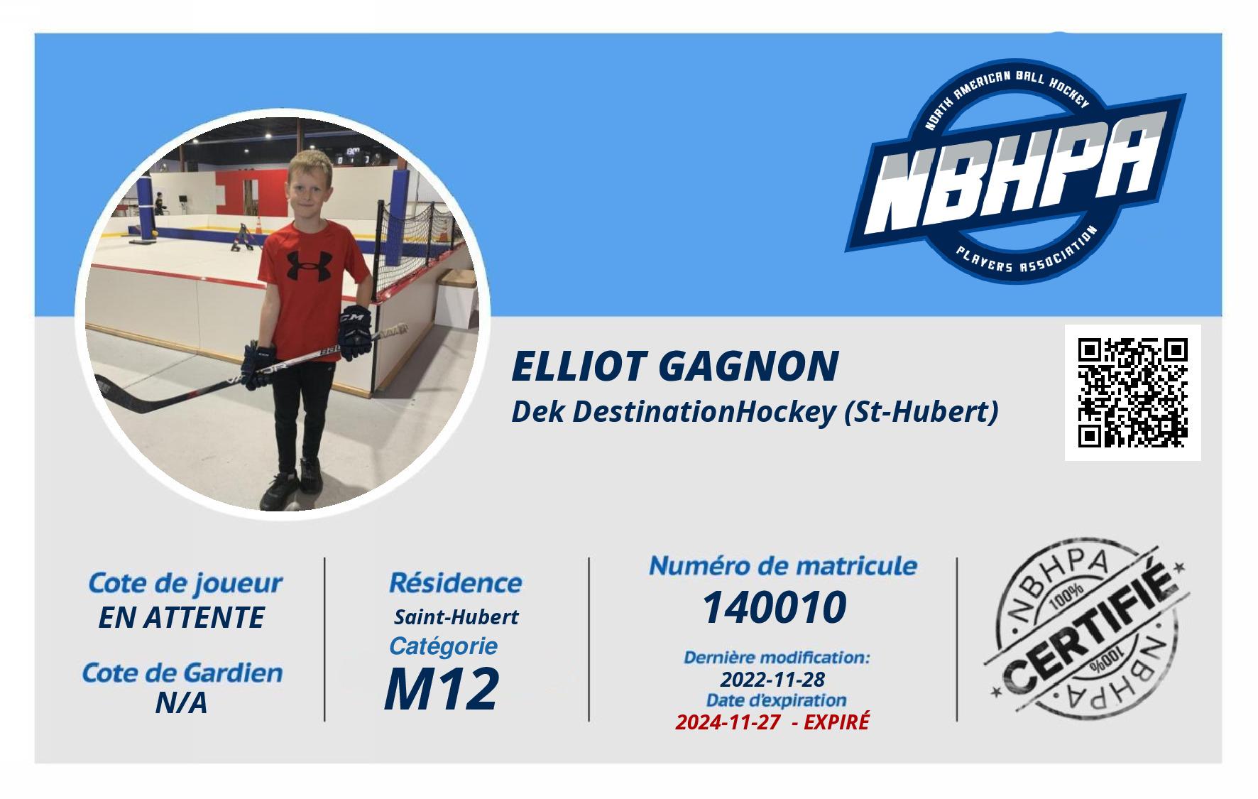 Elliot Gagnon